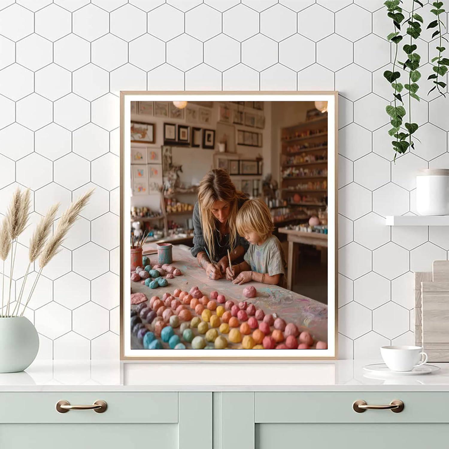 Creative Clay Days Paint By Numbers Kits