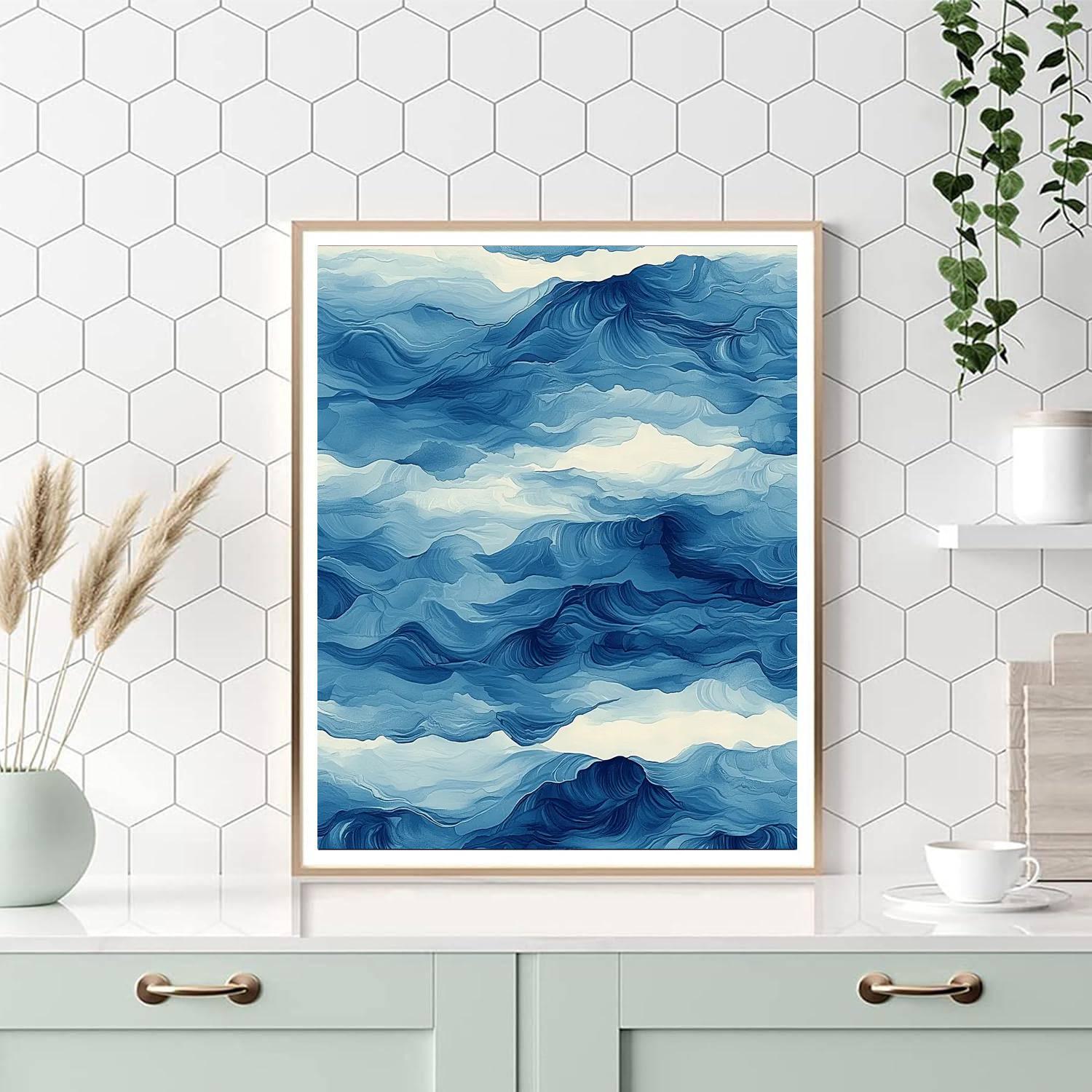 Leonardo Da Vinci Inspired The Enigma Of Water  Paint By Numbers Art