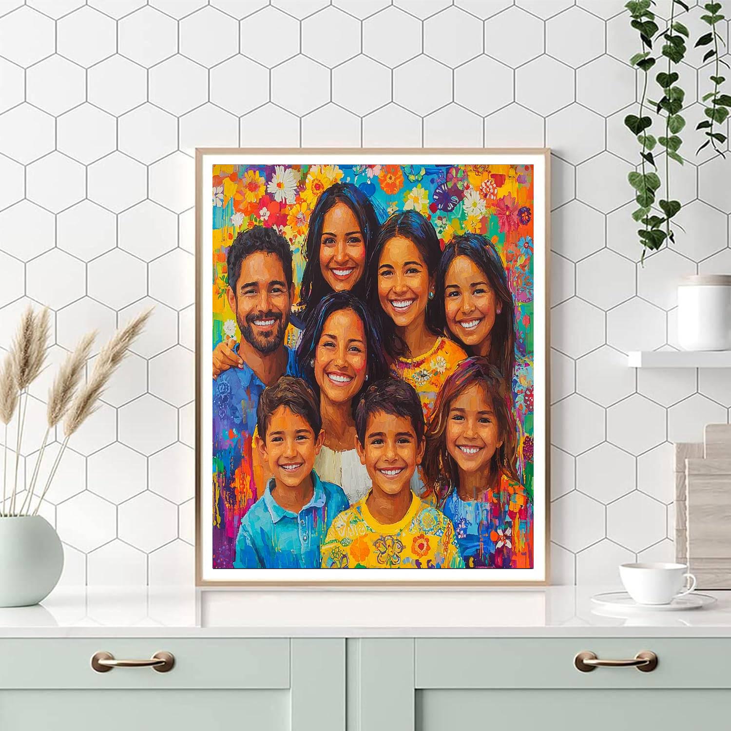 Mothers Of All Colors Paint By Number