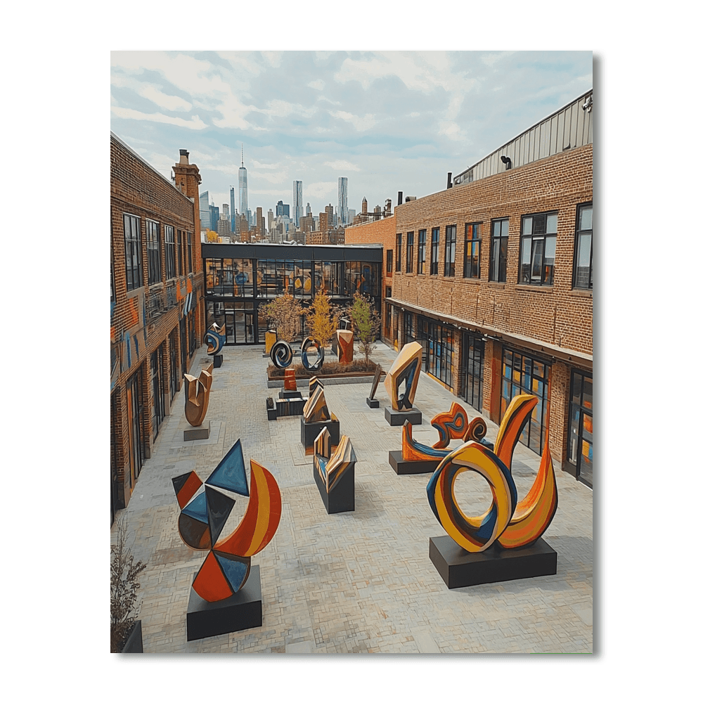 Moma Ps1 - New York City Paint By Numbers