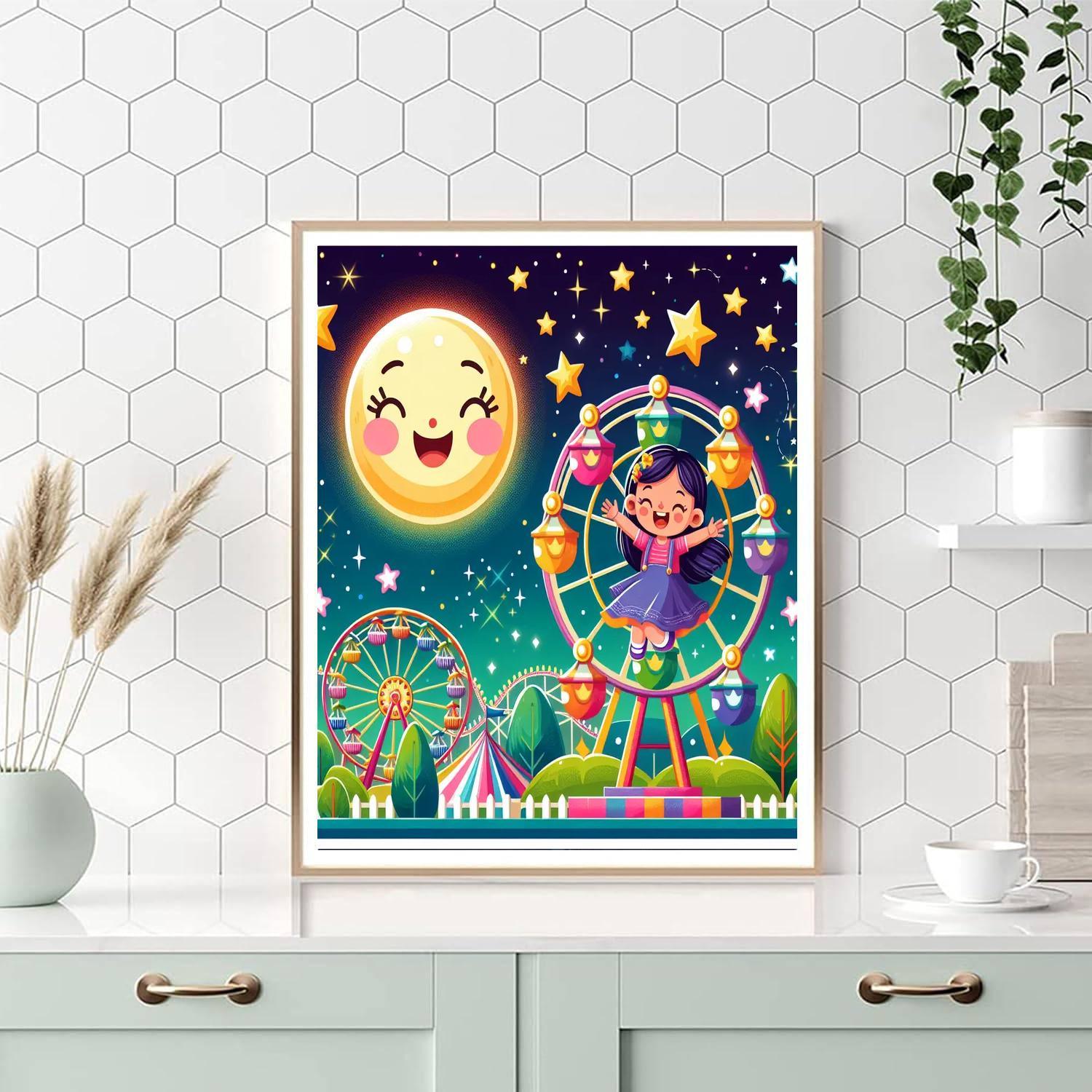 Magic Carnival Under The Stars Paint By Numbers Kits
