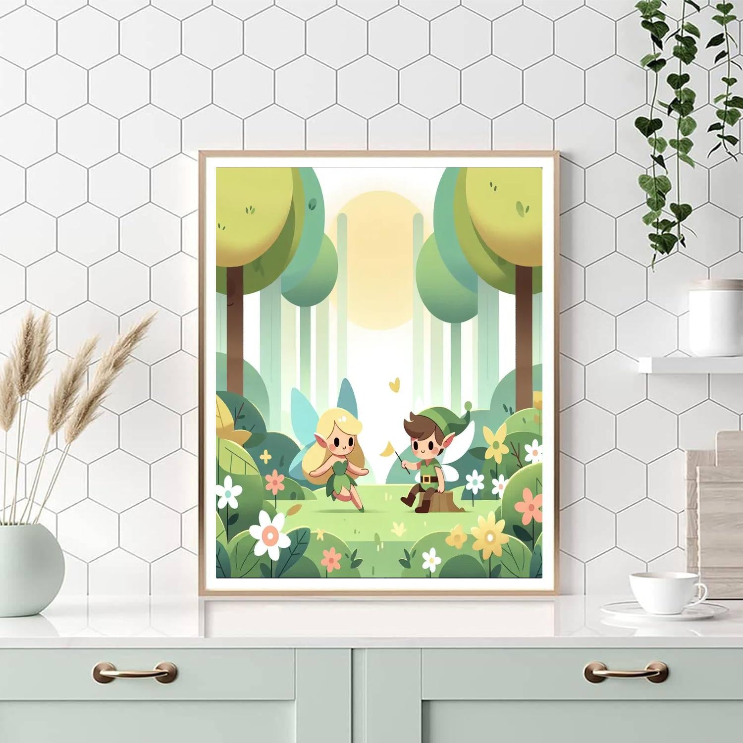 Magic Forest Gathering Numbered Painting Kits