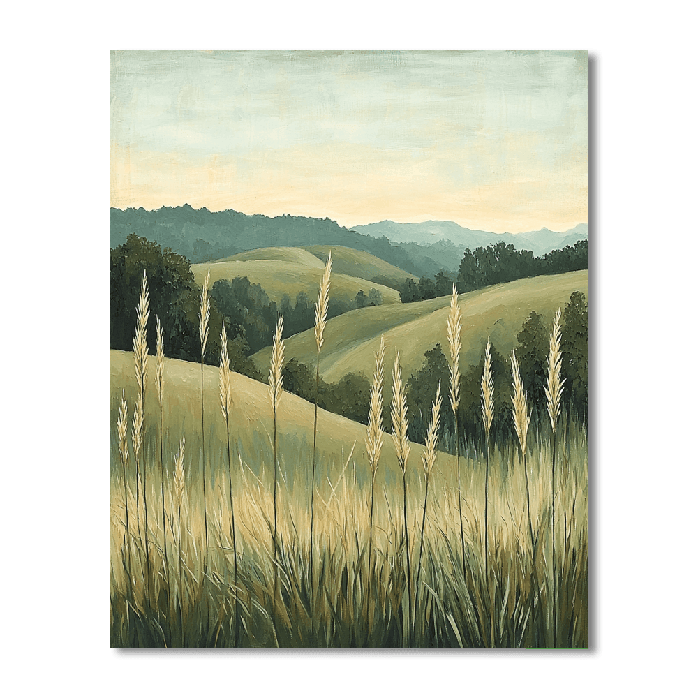 John Constable Inspired Gentle Breeze  DIY Paint By Numbers