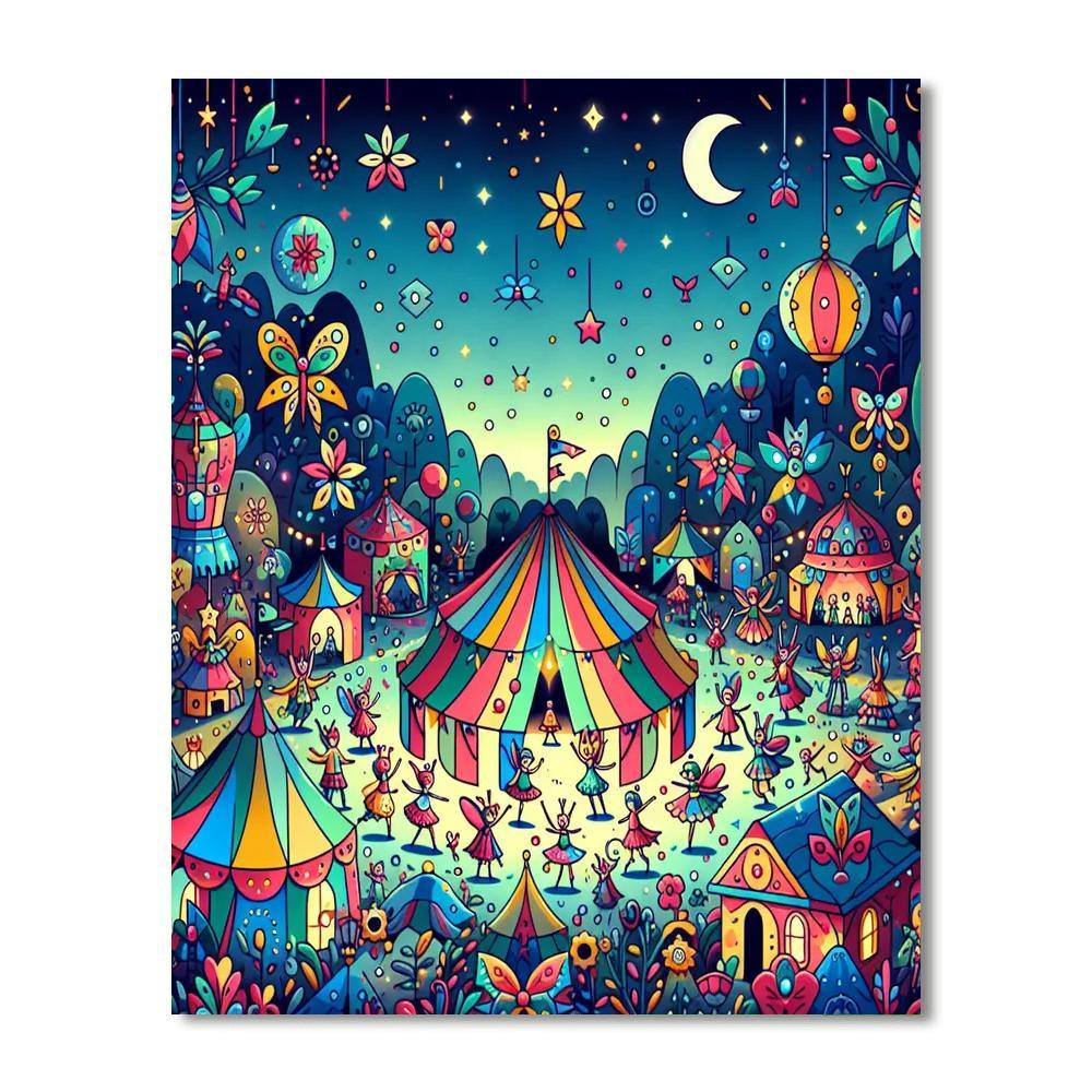 Fantastic Fairyland Festival Number Painting