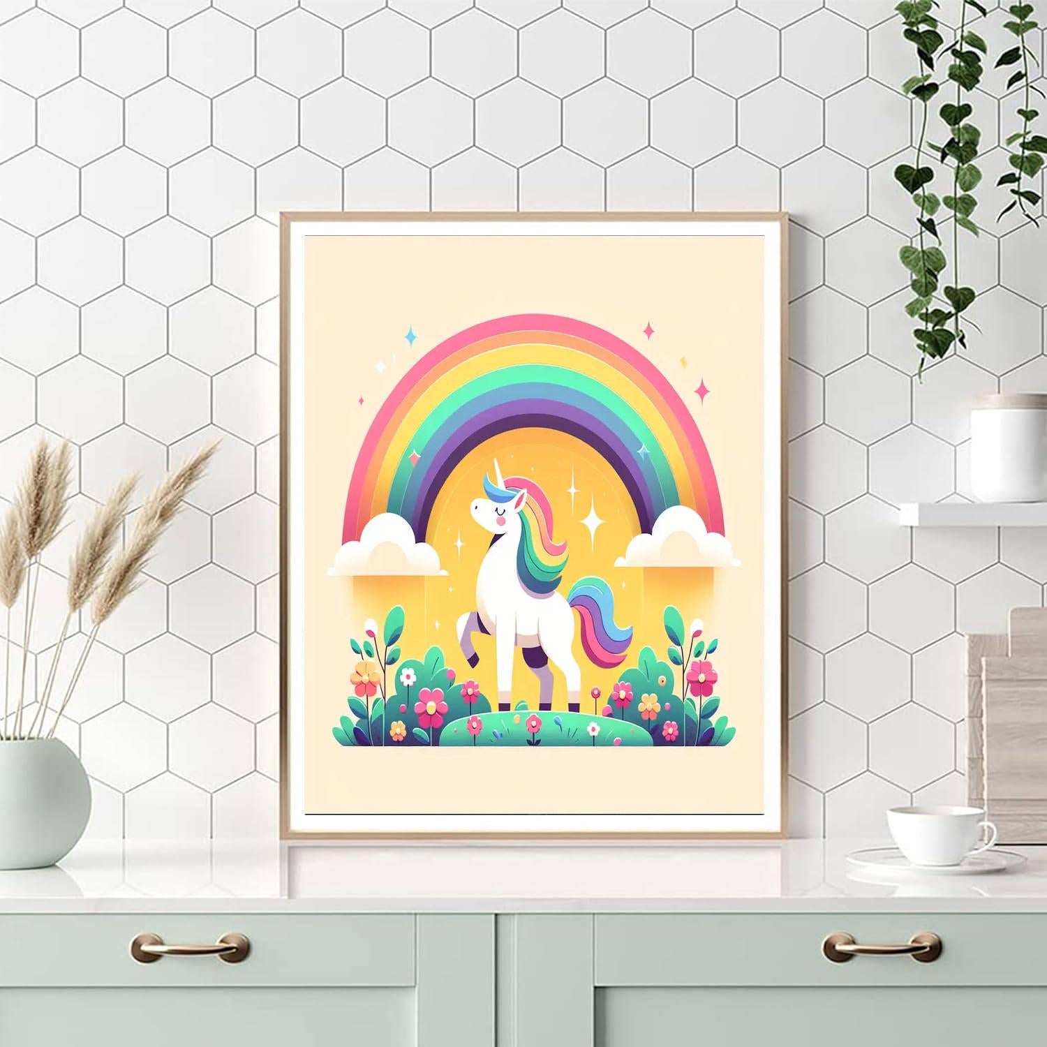 Mystical Unicorn Tale Paint By Number