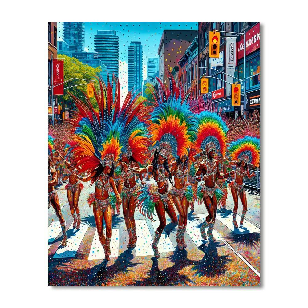 Caribana - Toronto, Canada DIY Paint By Numbers