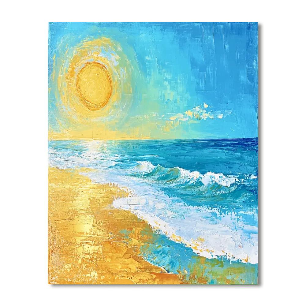 J.M.W. Turner Inspired Timeless Shores  Paint By Numbers Kits