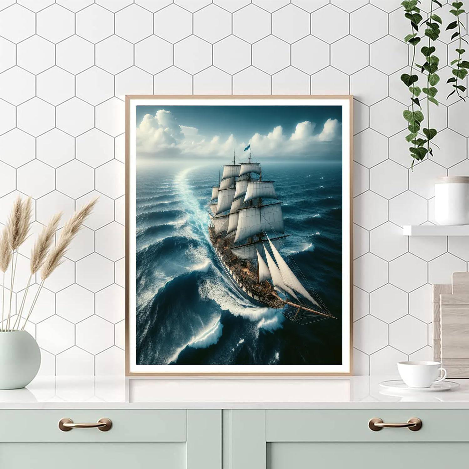 Grand Ocean Voyage DIY Paint By Numbers