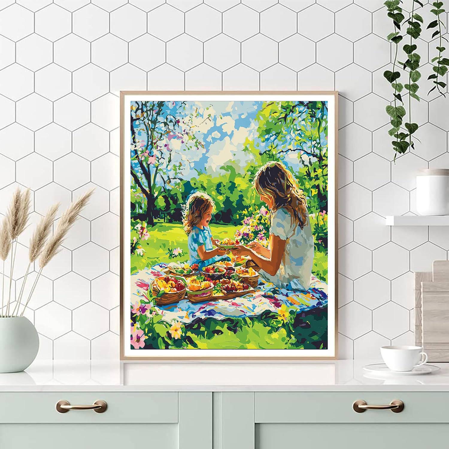 A Picnic Of Love Paint By Numbers Kits