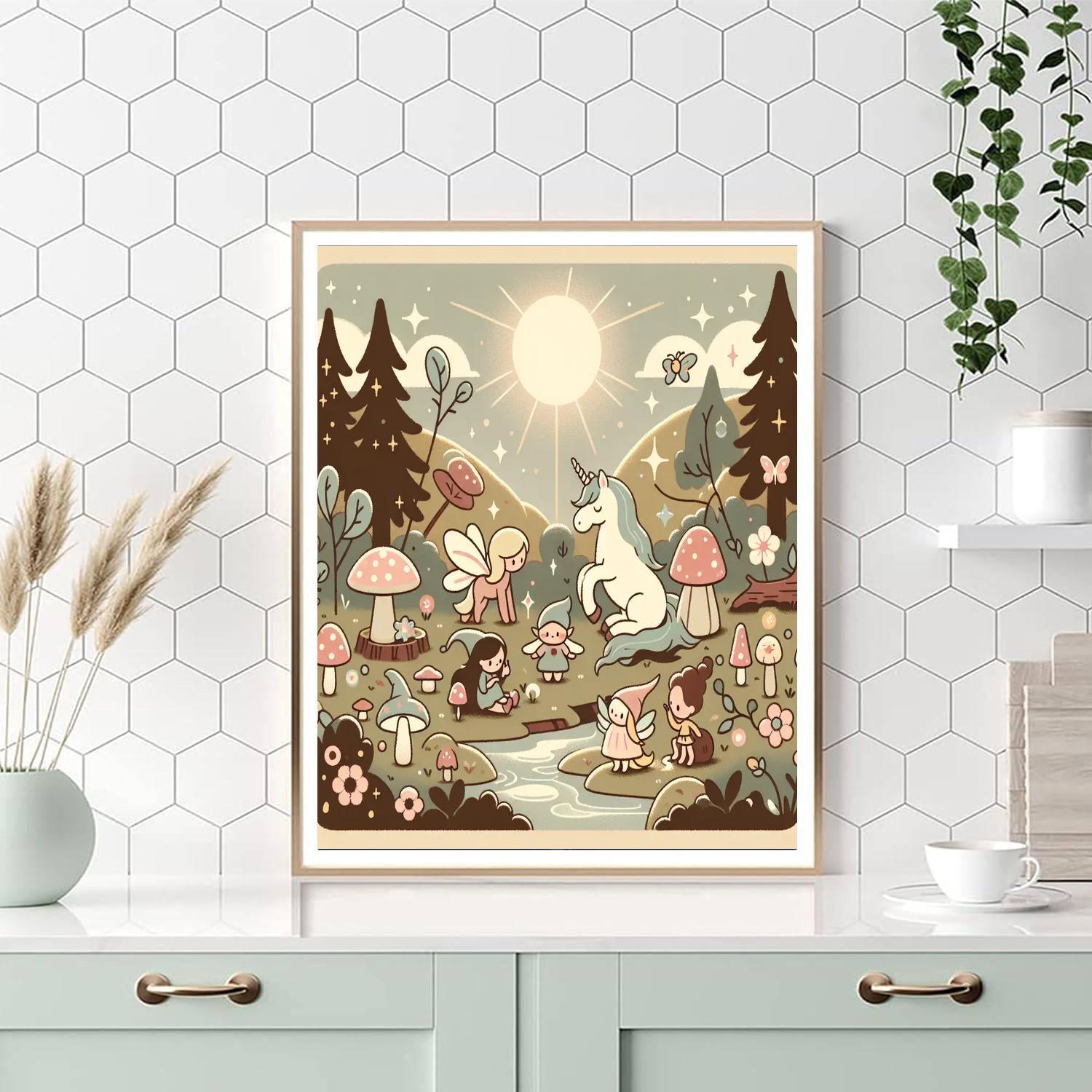 Fantasy Glade Numbered Painting Kits