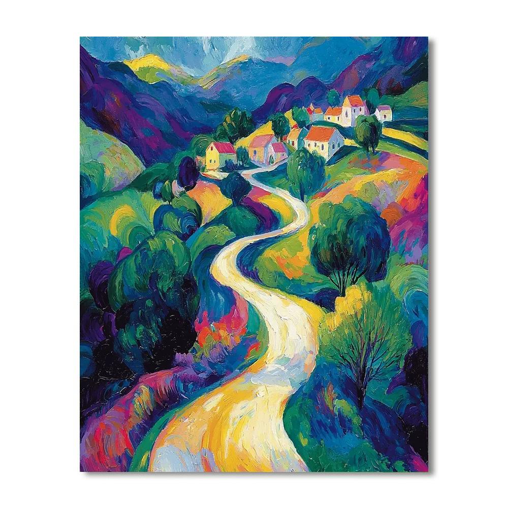 Paul Cézanne Inspired Rhythmic Expressions  Paint By Numbers Kits