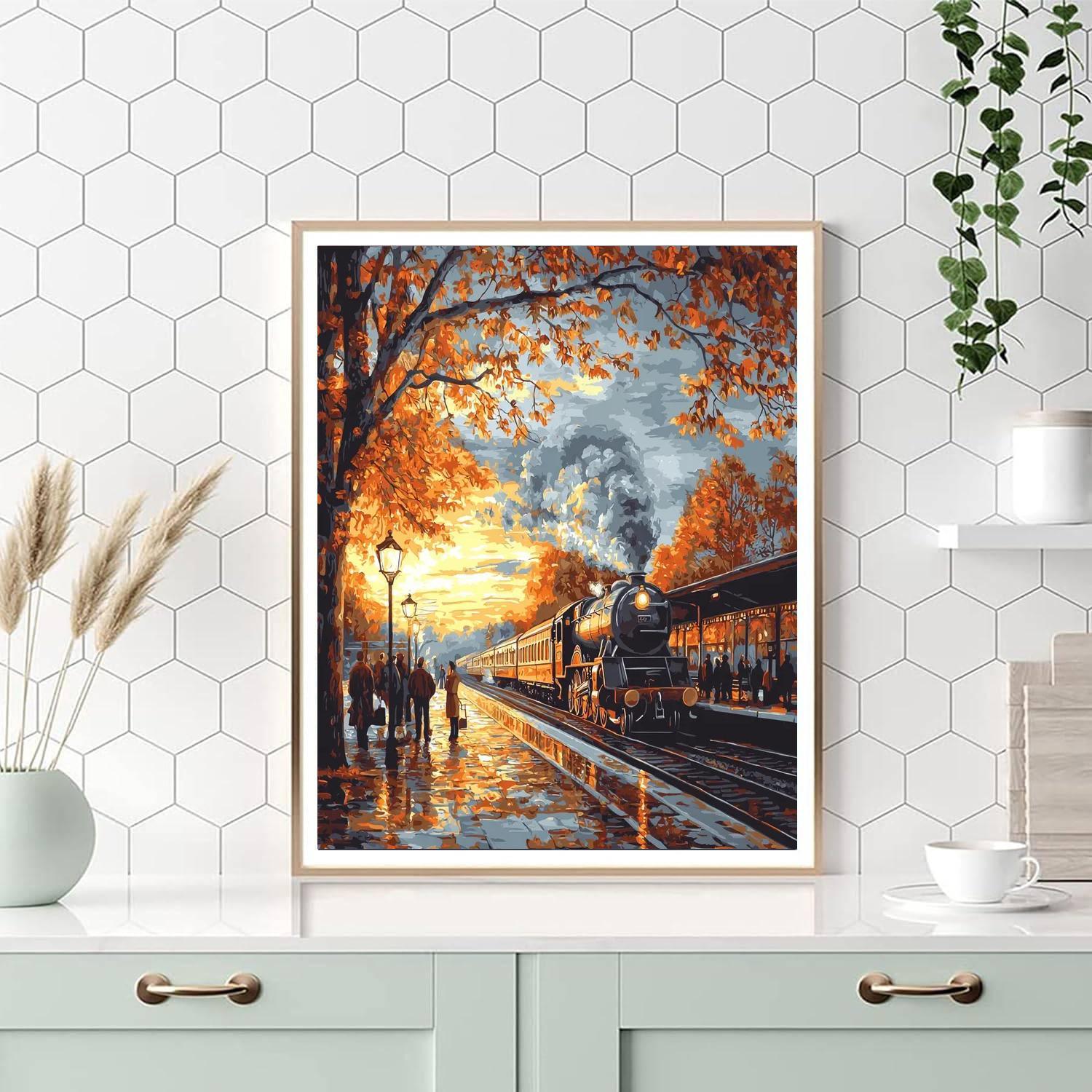 Norman Rockwell Inspired Timeless Journeys  Paint By Color