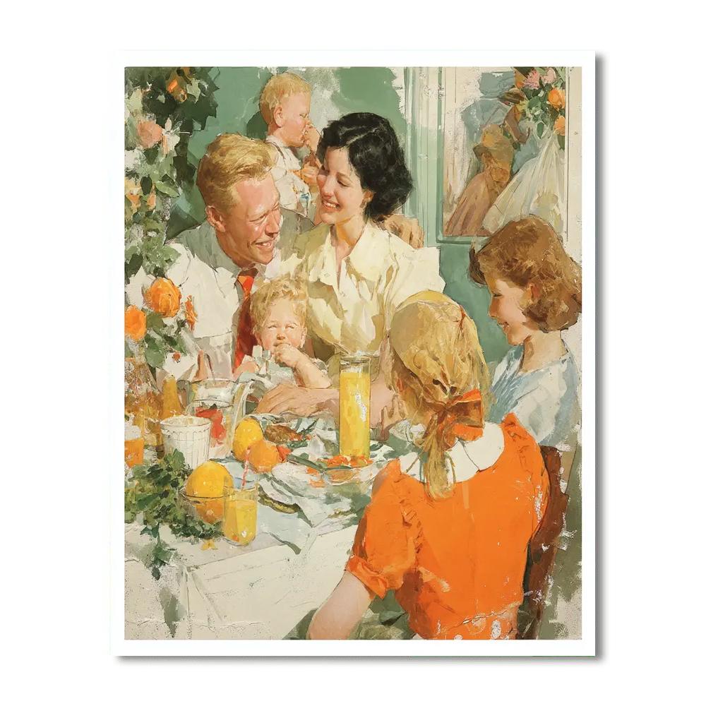 The Love Of Family Paint By Number