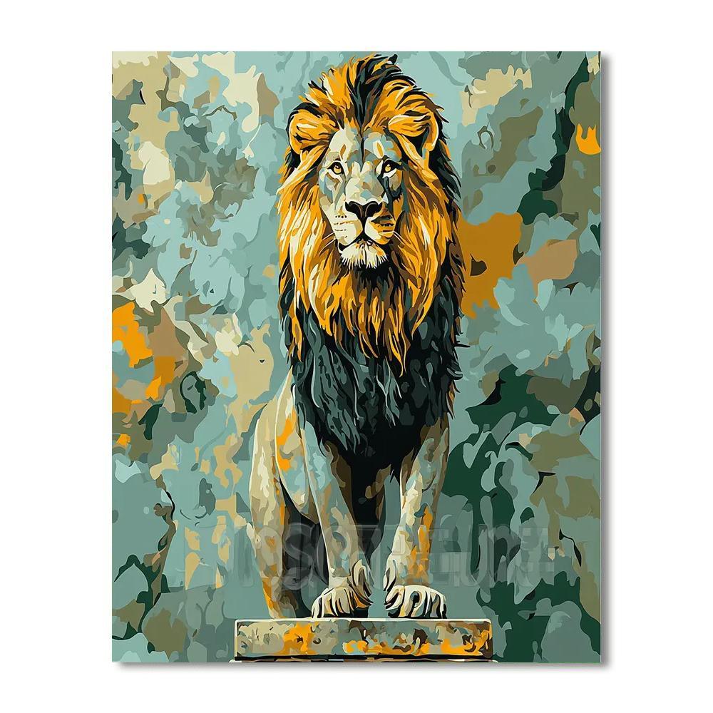 Michelangelo Inspired Majestic Guardians  Paint By Number