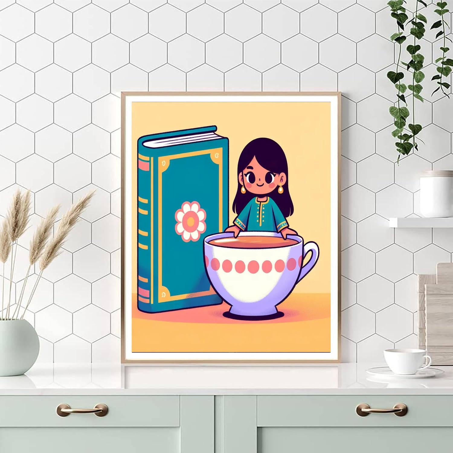 Giant's Storybook Number Painting