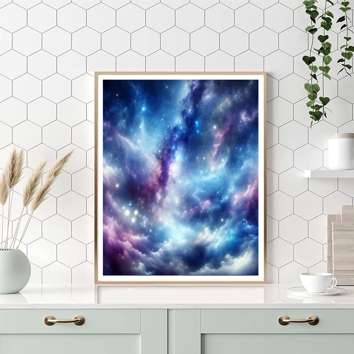 Dreamy Cosmic Nights Paint By Numbers Art
