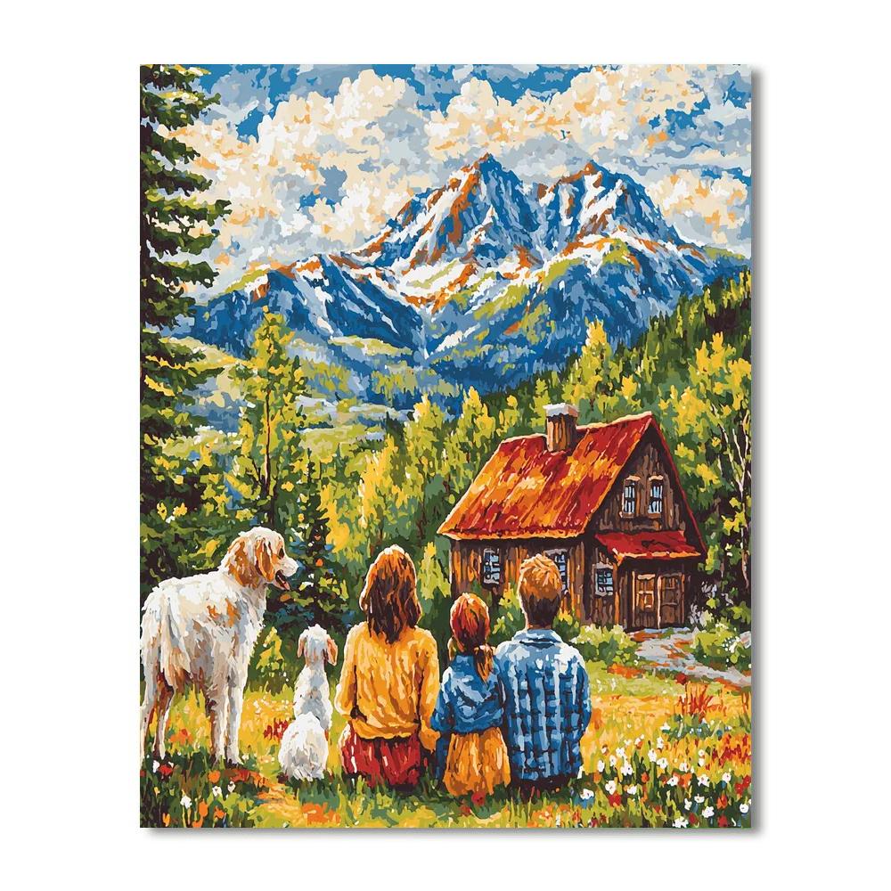 Family Bonding Paint By Numbers