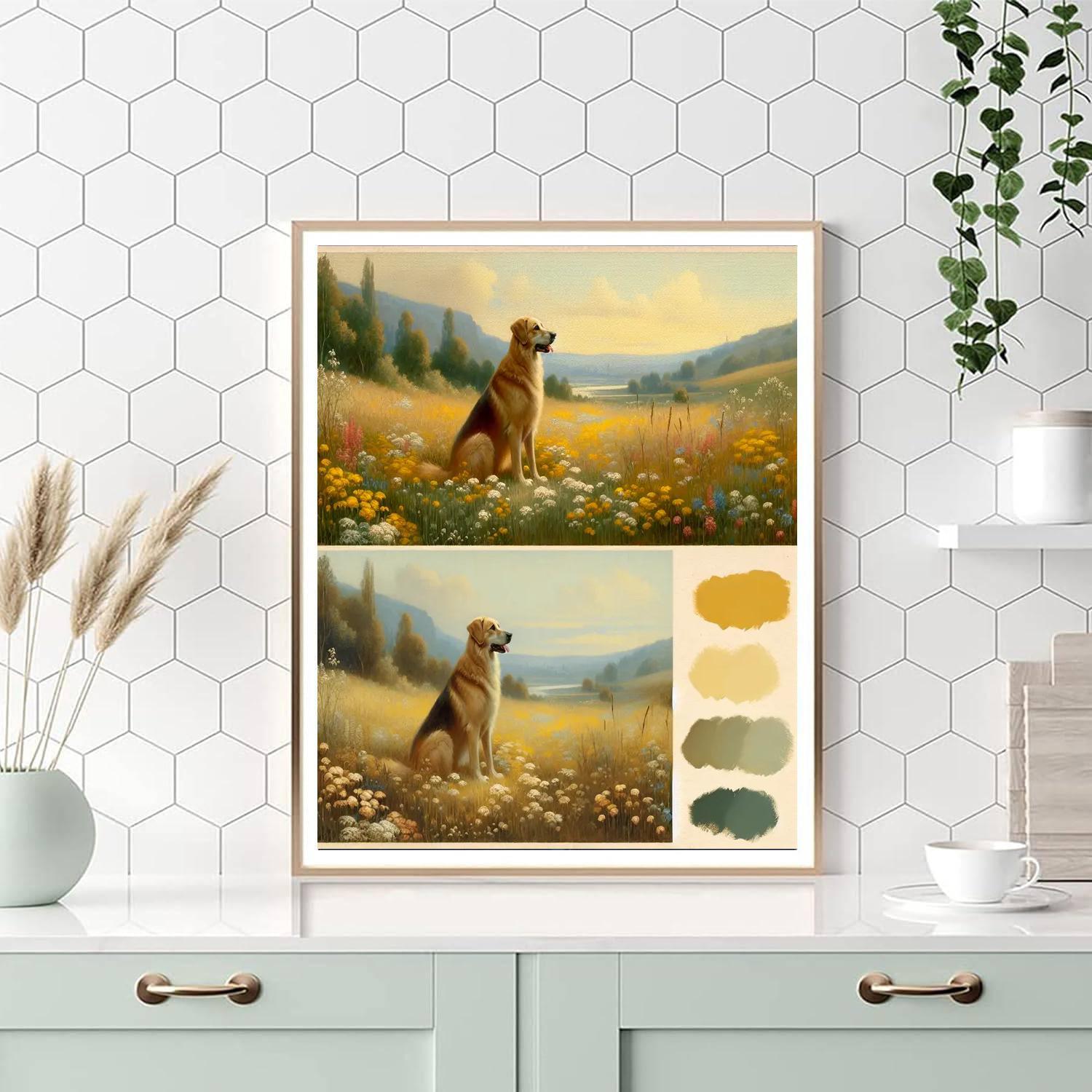 Loyal Companion's Gaze Paint By Numbers