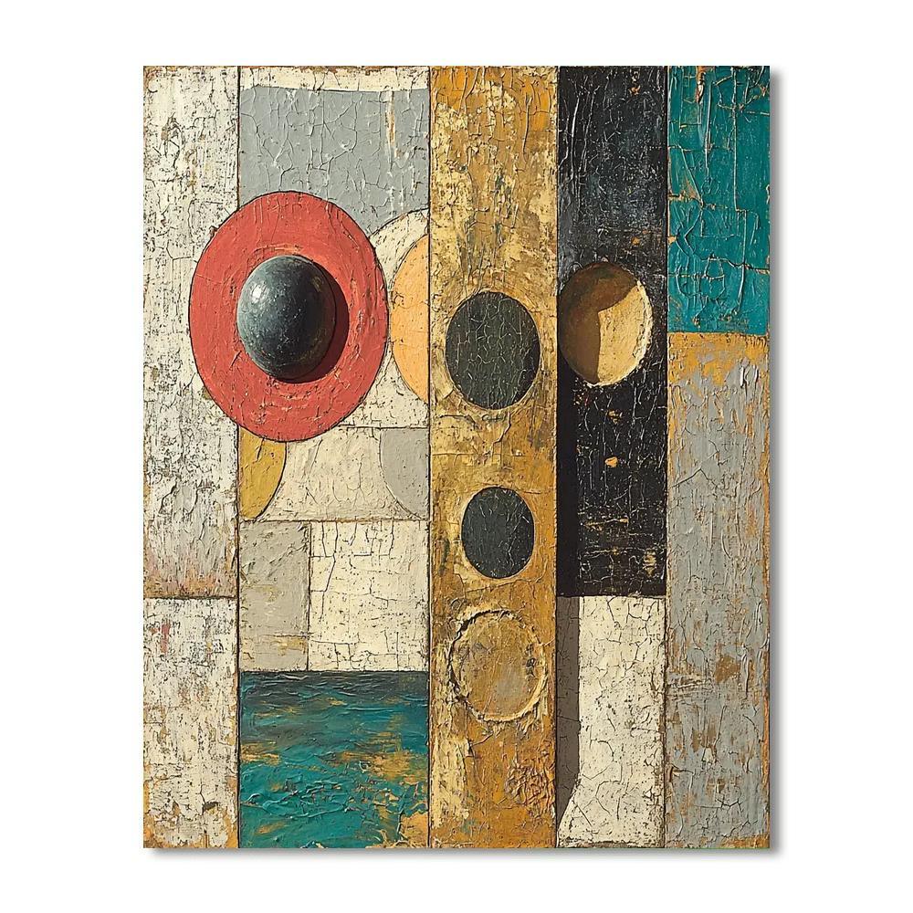 Max Ernst Inspired Symbolic Layers  Paint By Numbers