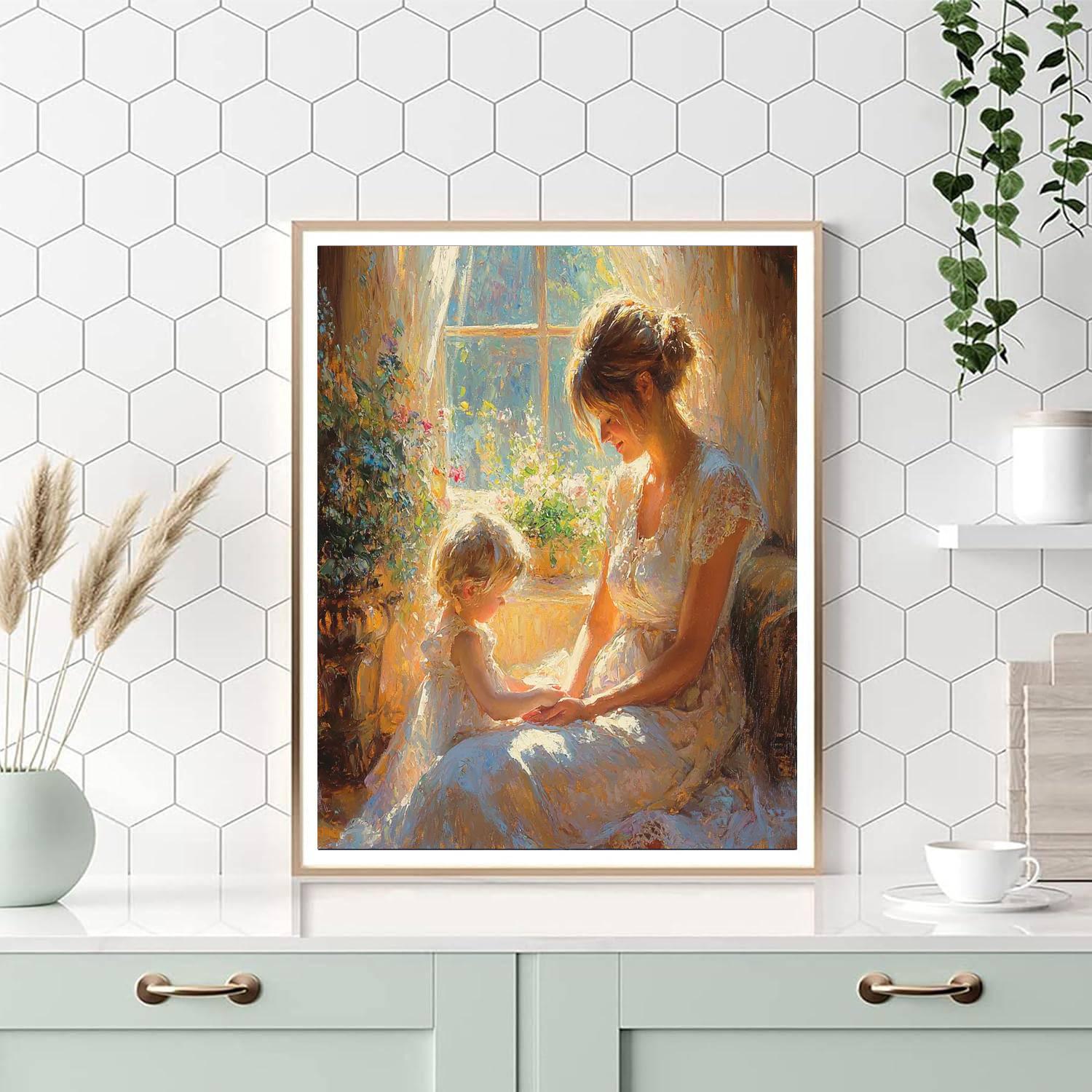Sunlit Lullabies Painting Number Kit