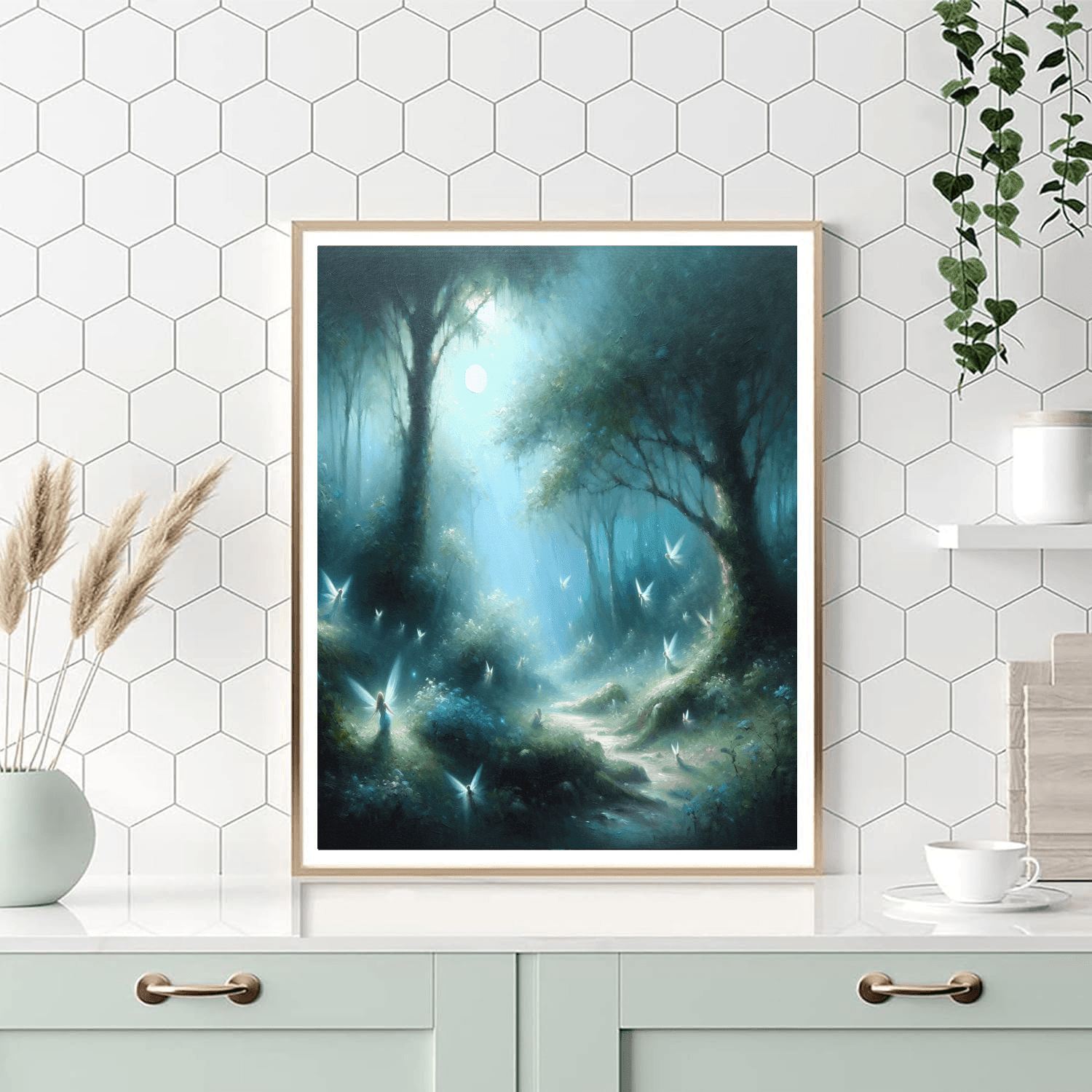 Magical Fairy Glen Number Painting