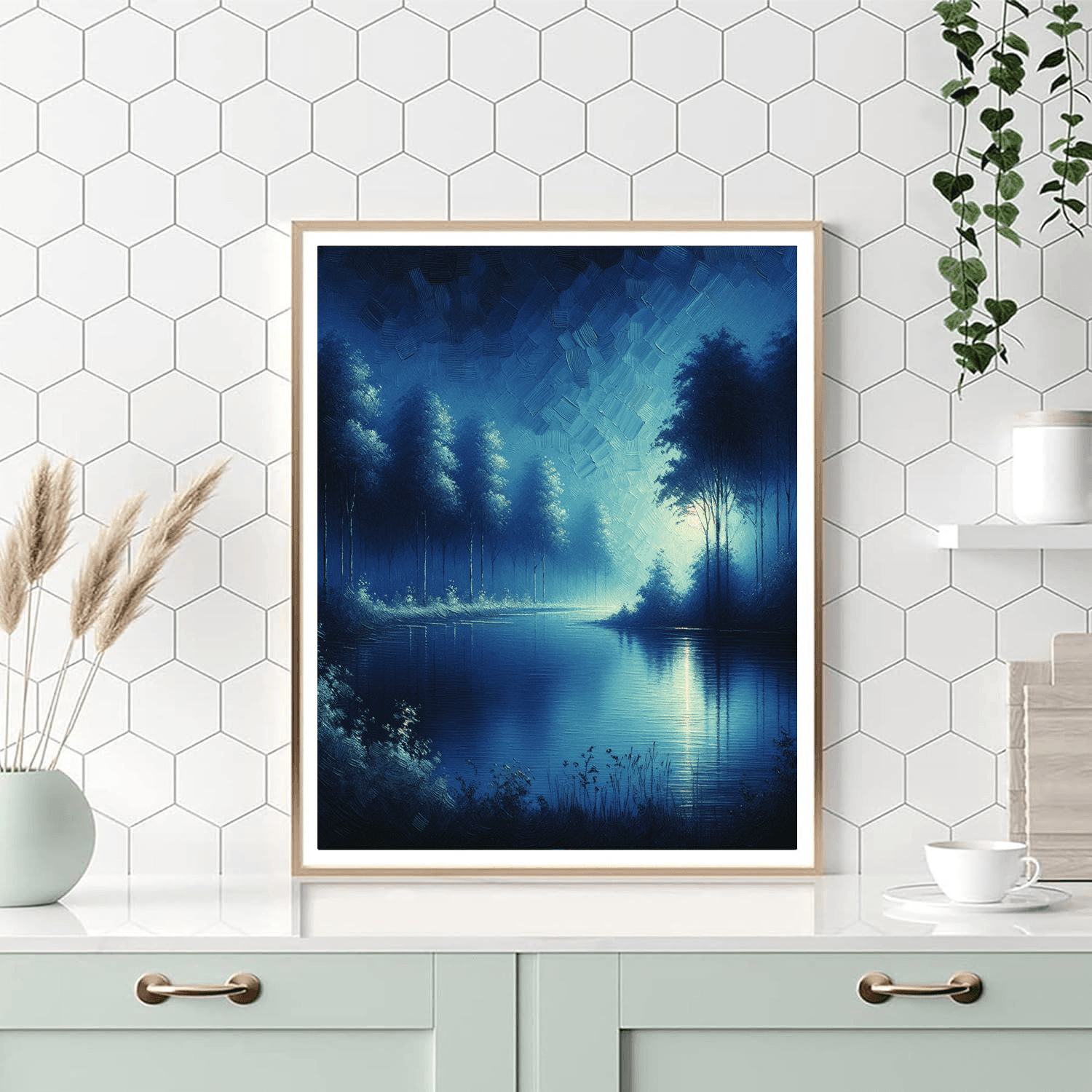 Serenade In Blue Paint By Numbers Kits