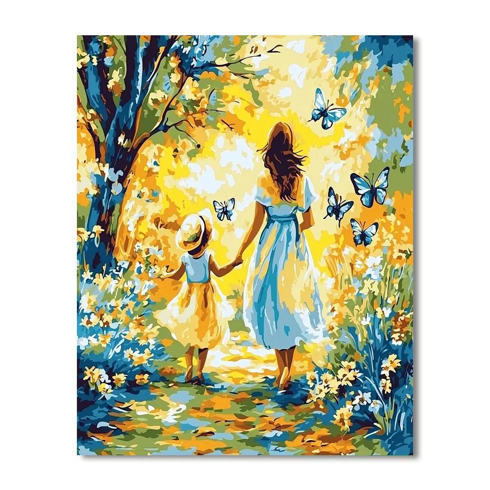 Laughter And Love Number Painting