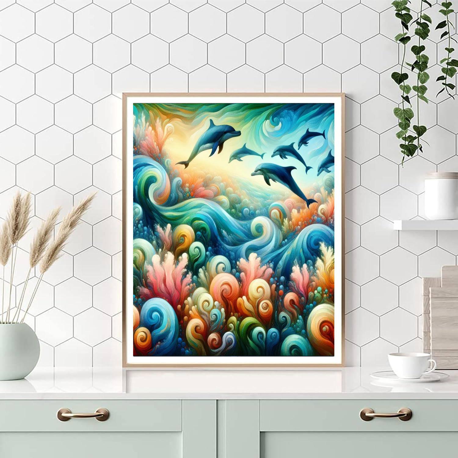 Whimsical Ocean Dreams Paint By Numbers Kits