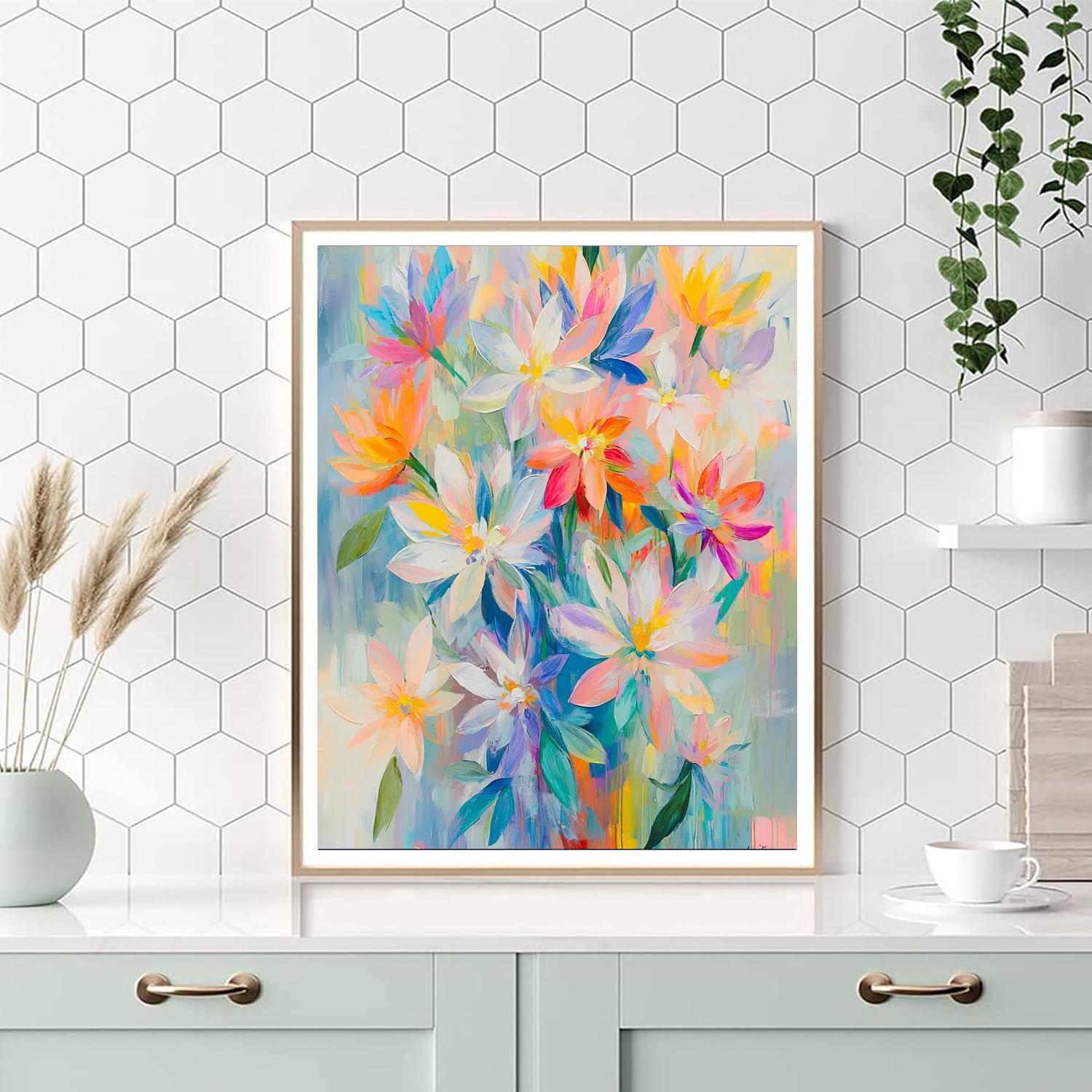 Edgar Degas Inspired Swaying Blossoms  Paint By Numbers Art