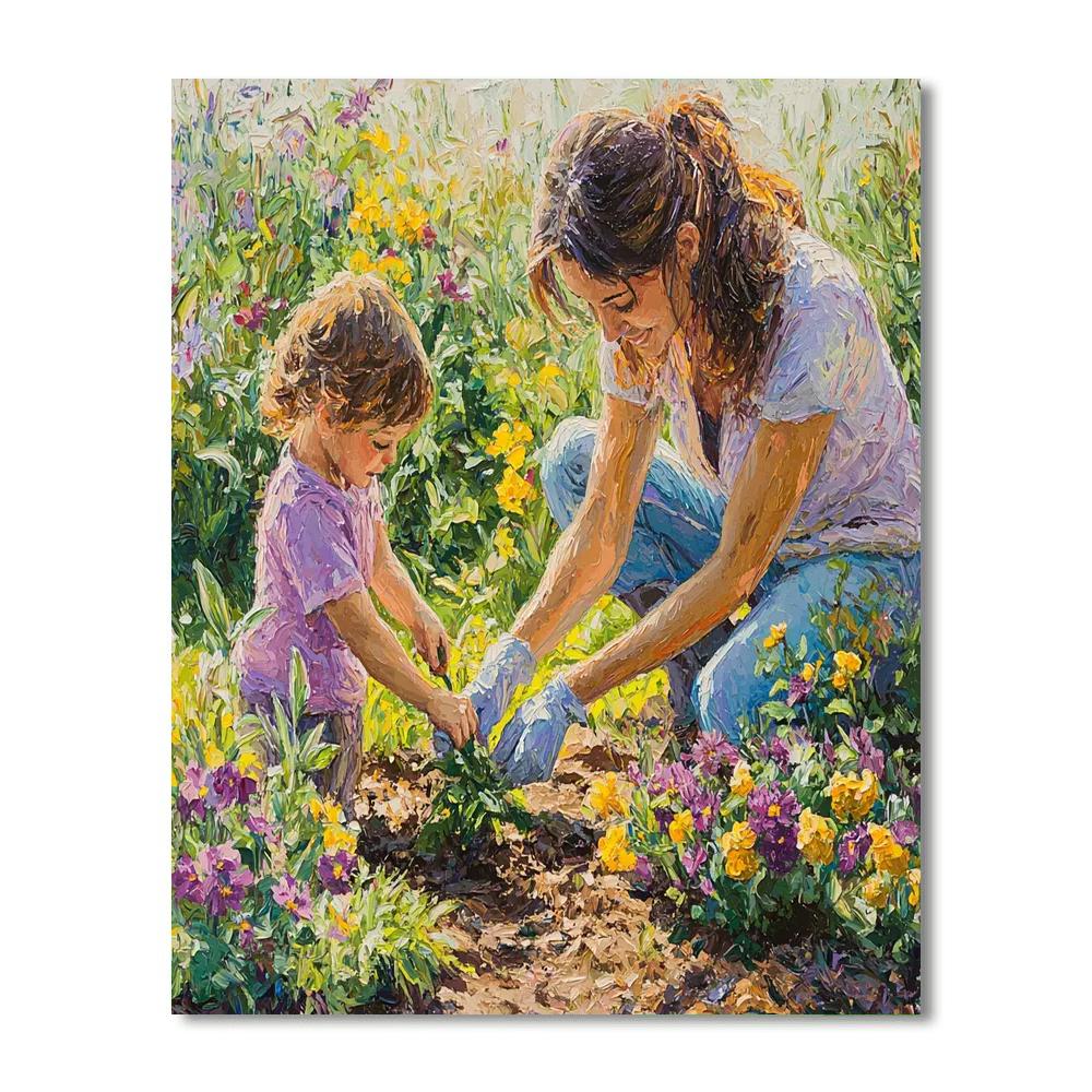 Garden Of Togetherness DIY Paint By Numbers