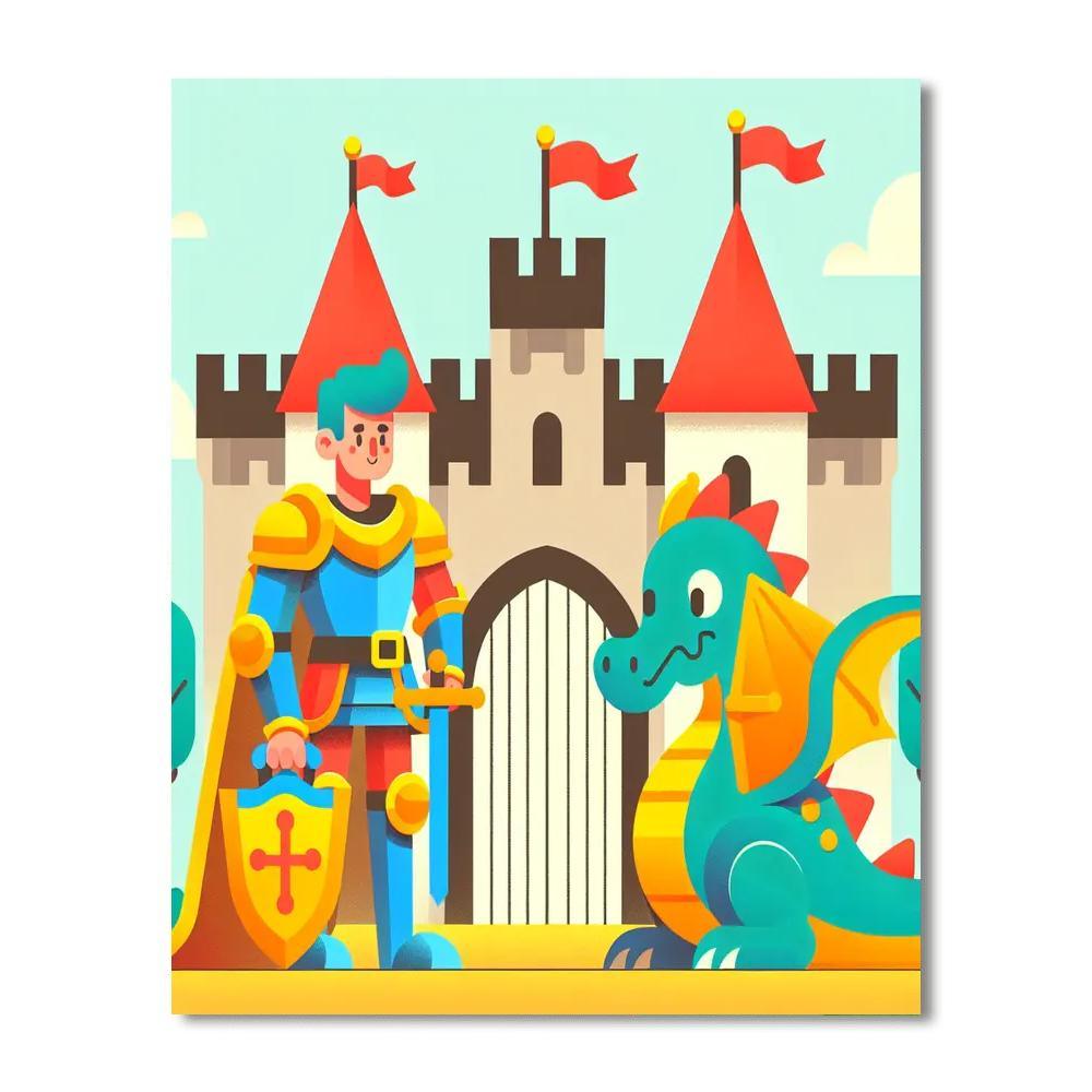 Castle Secrets DIY Paint By Numbers