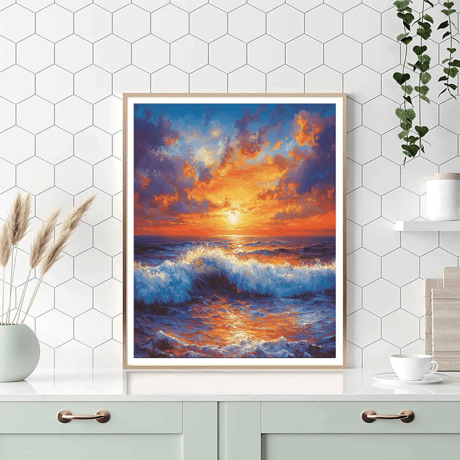 J.M.W. Turner Inspired Serenade Of The Sea  Paint By Numbers