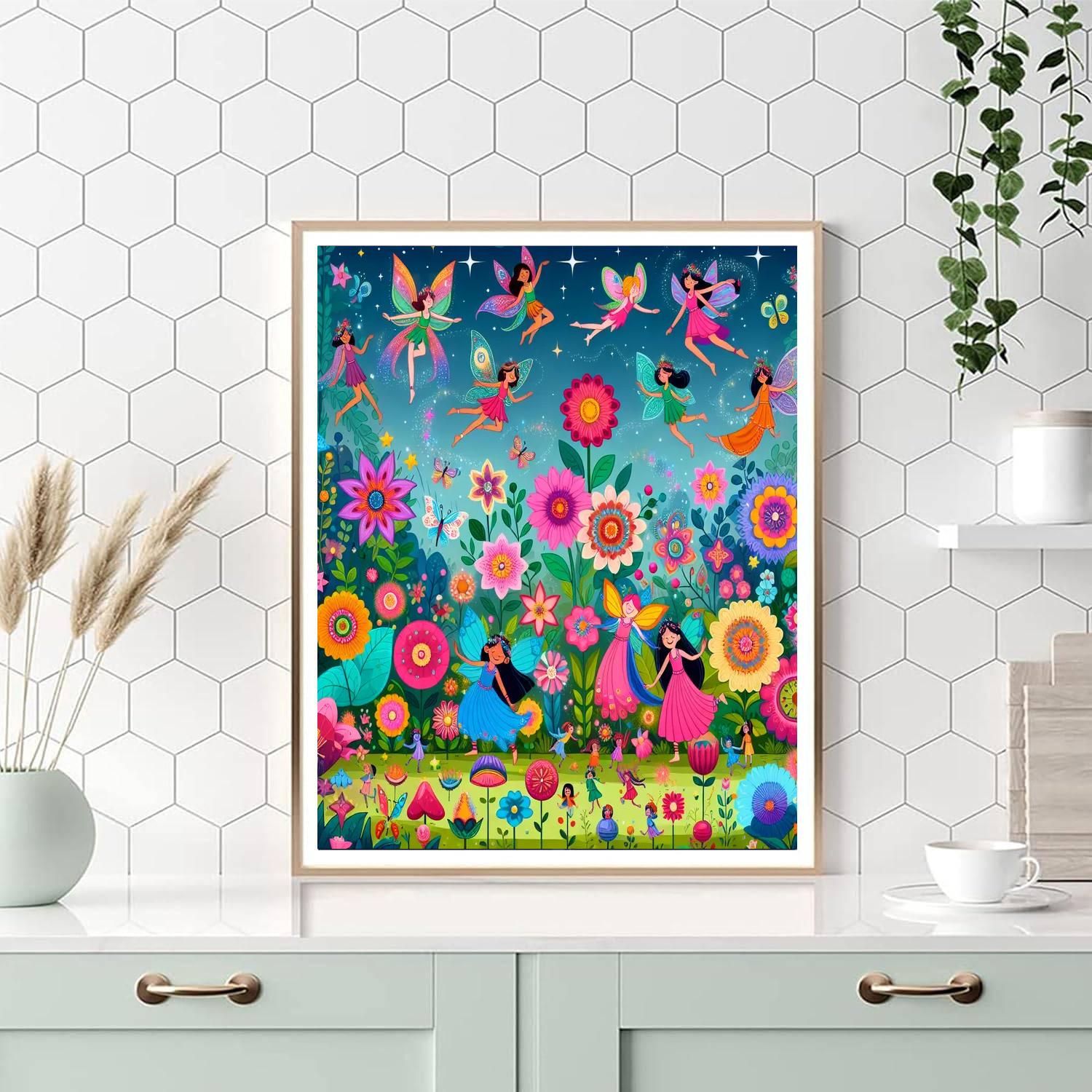 Magical Garden Gala Paint By Color