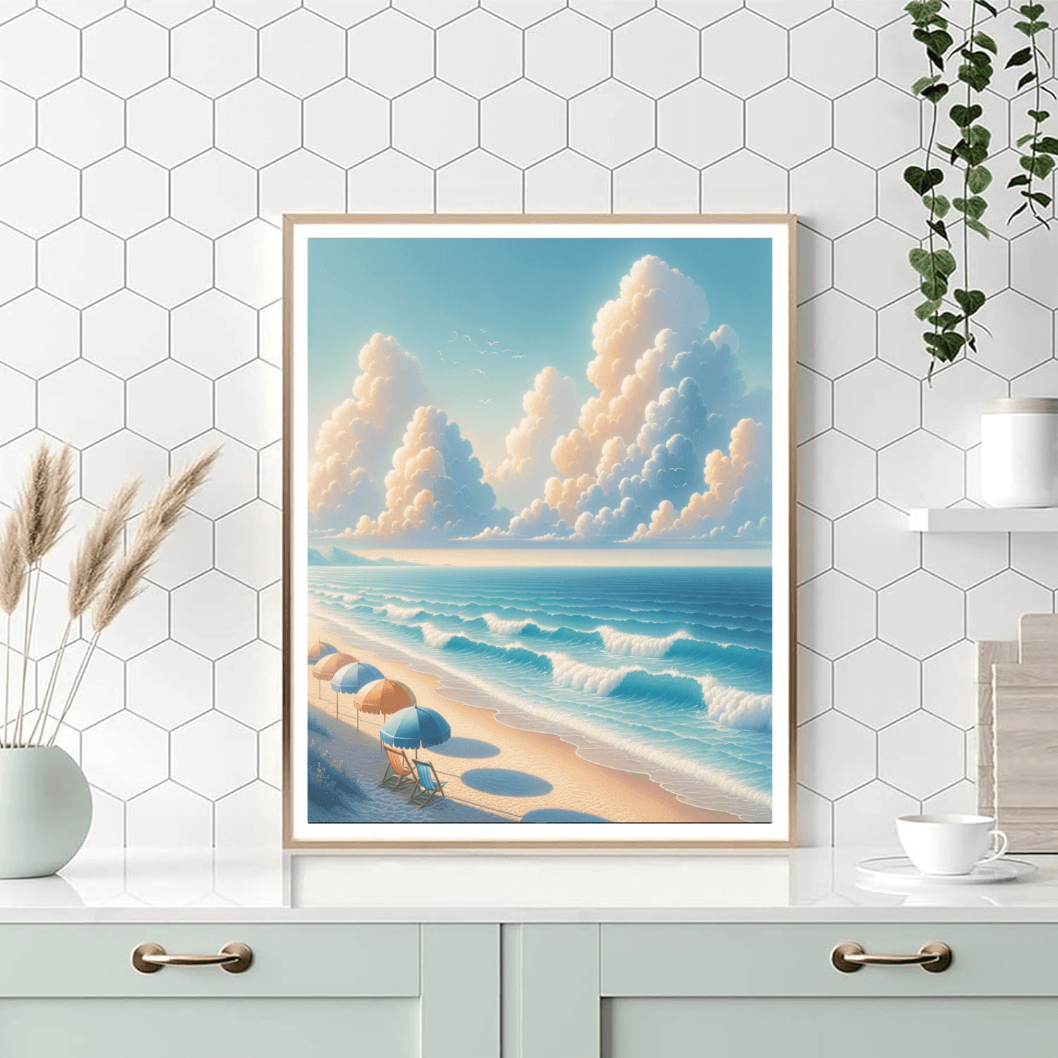 Seaside Bliss DIY Paint By Numbers