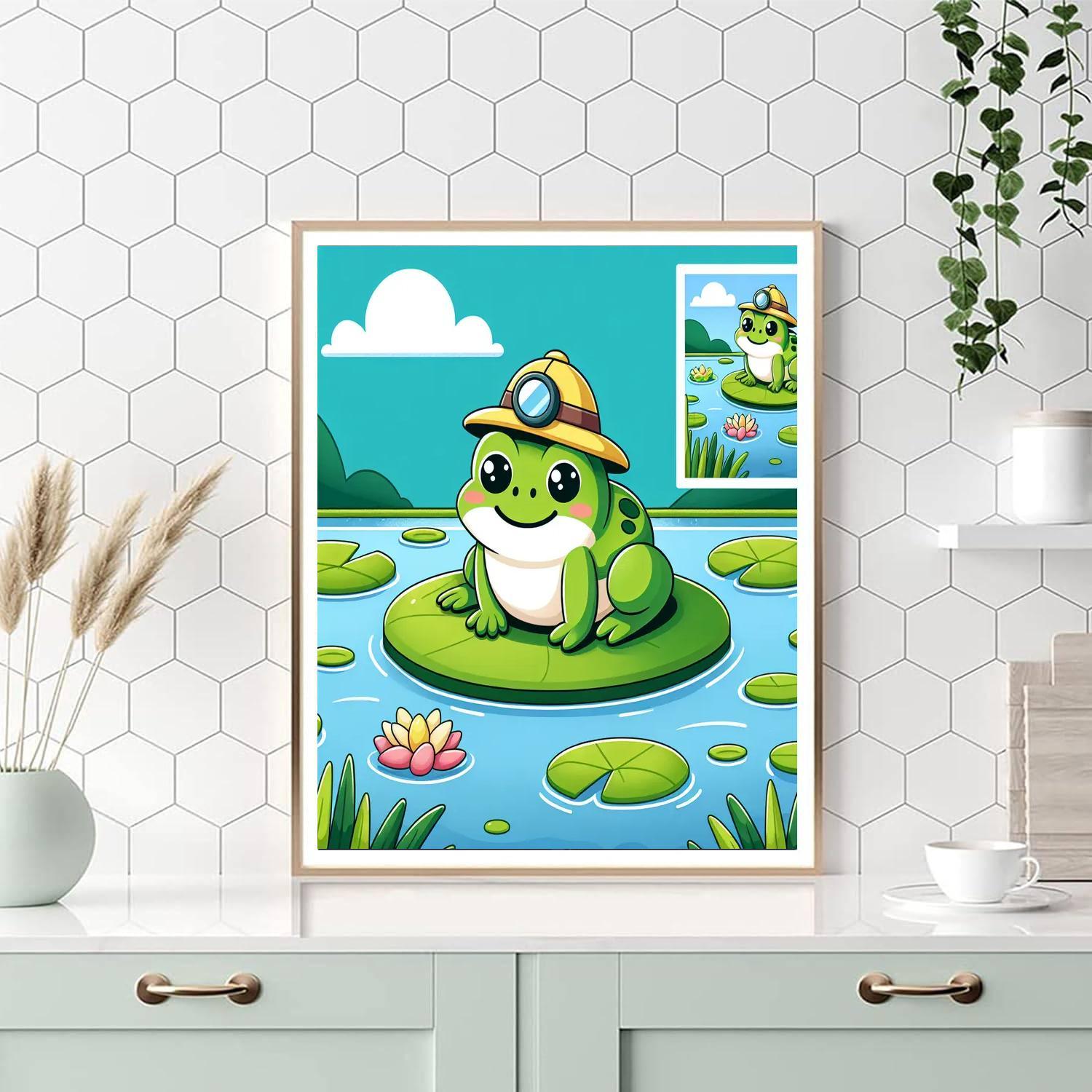 Adventurous Toad Numbered Painting Kits