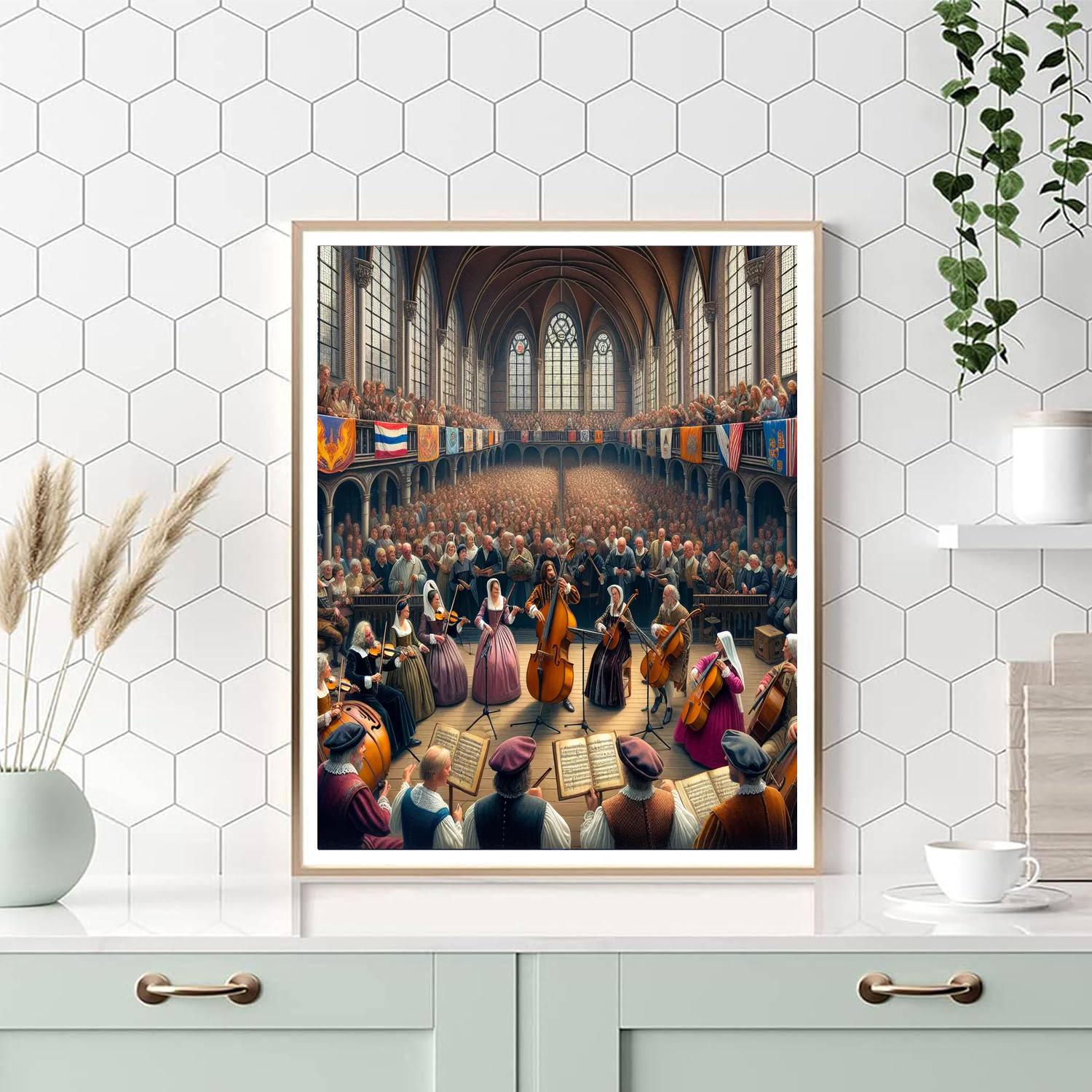 Utrecht Early Music Festival Painting Number Kit