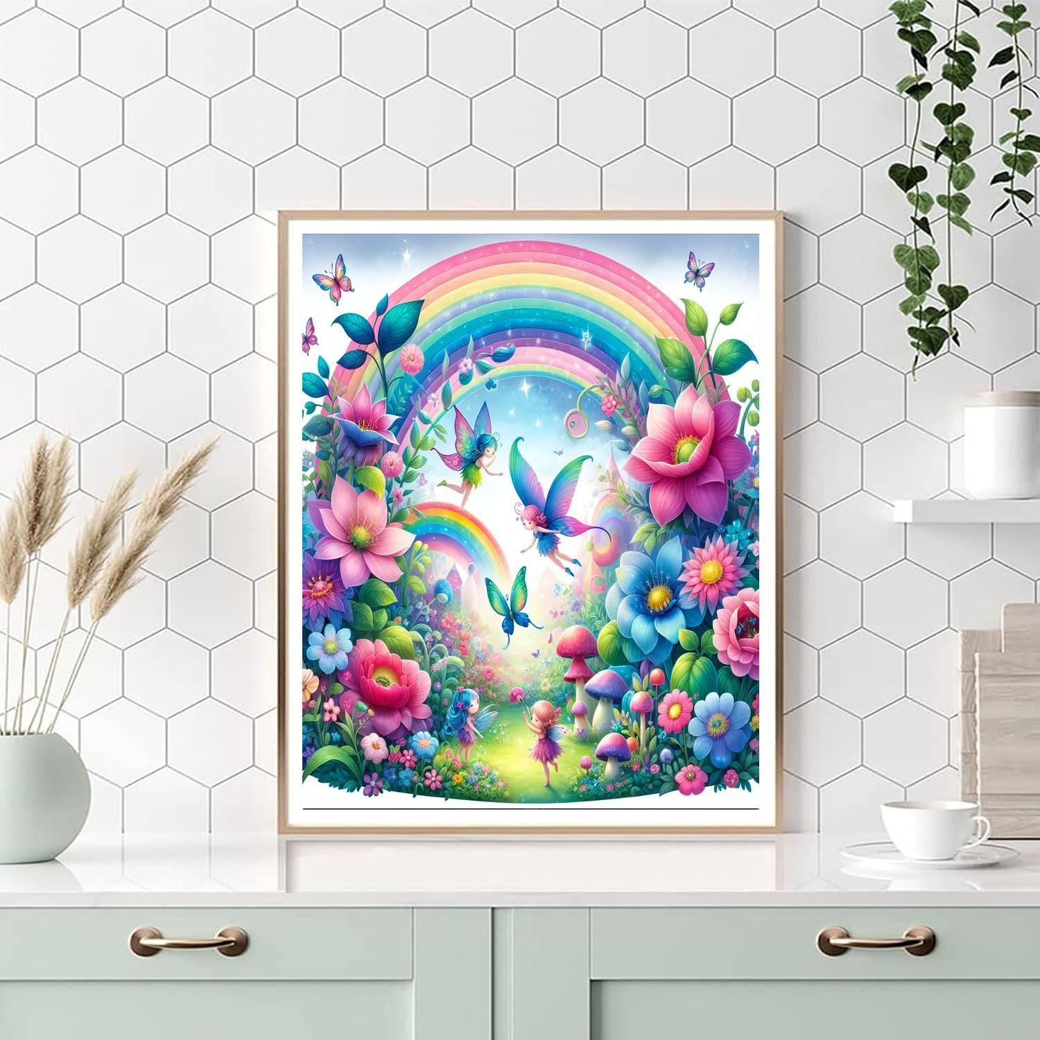Magical Garden Wonderland Numbered Painting Kits