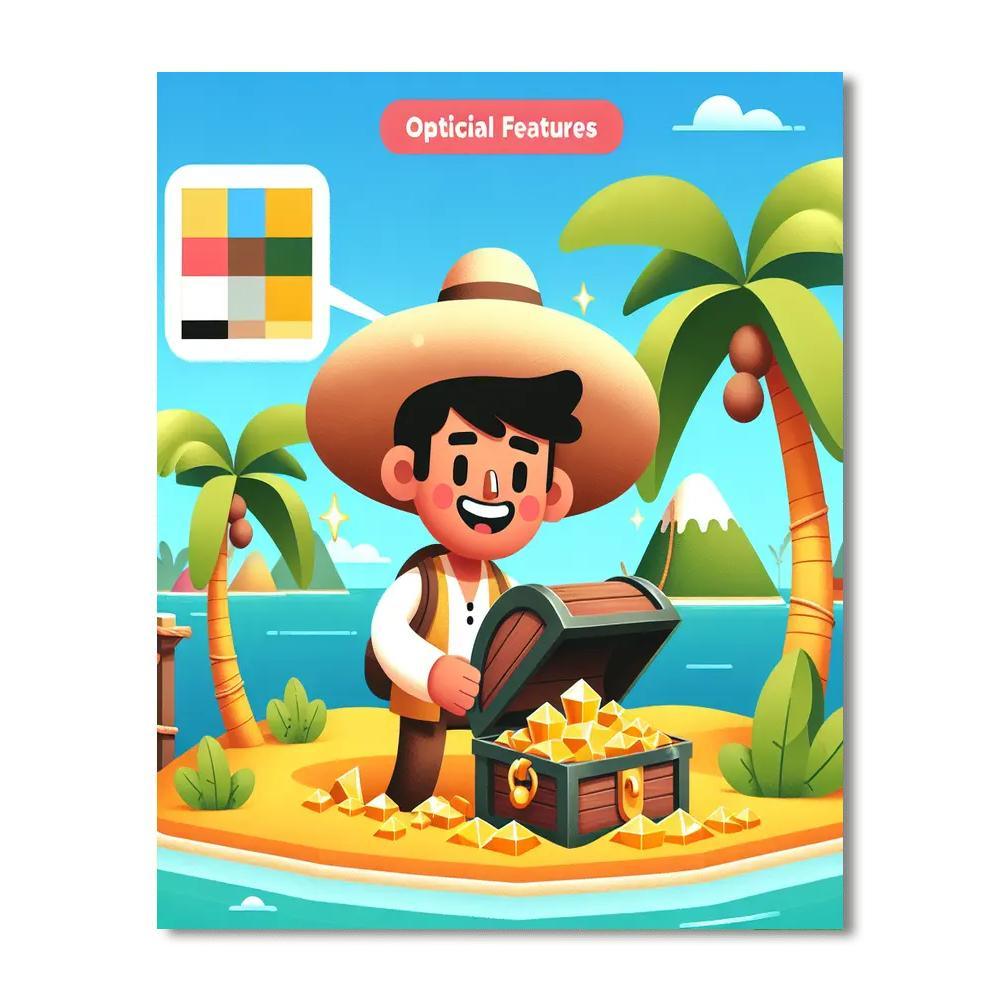 Island Adventure Quest Paint By Numbers Kits