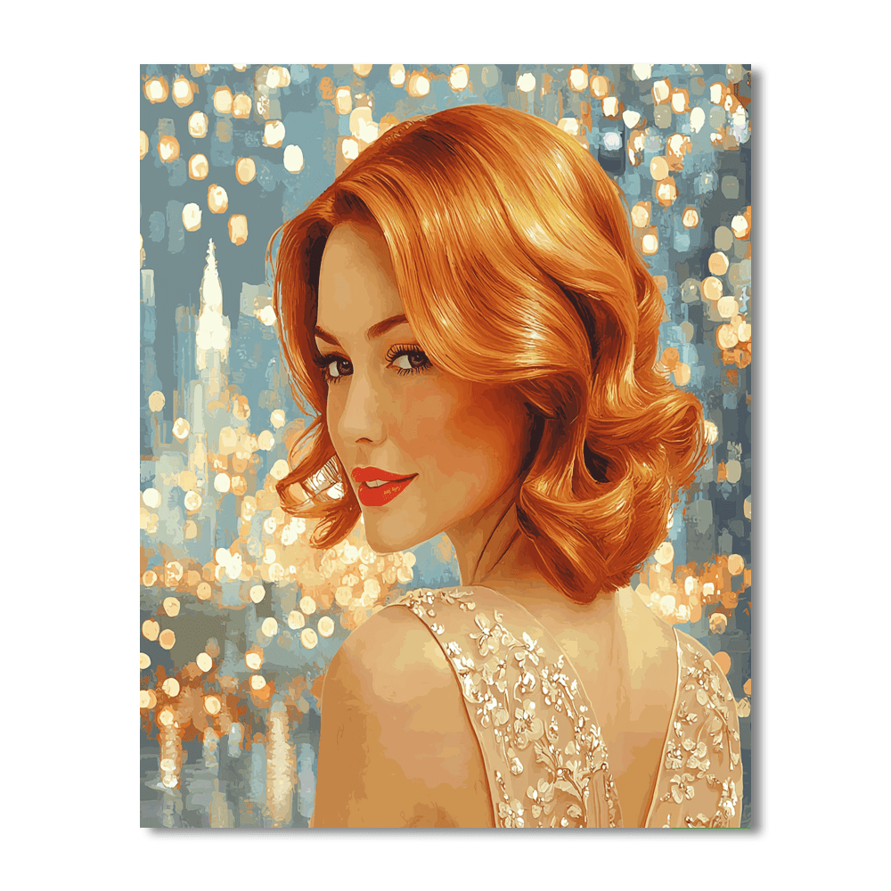 Emma Stone: The Effervescent Spirit Of La La Land Numbered Painting Kits