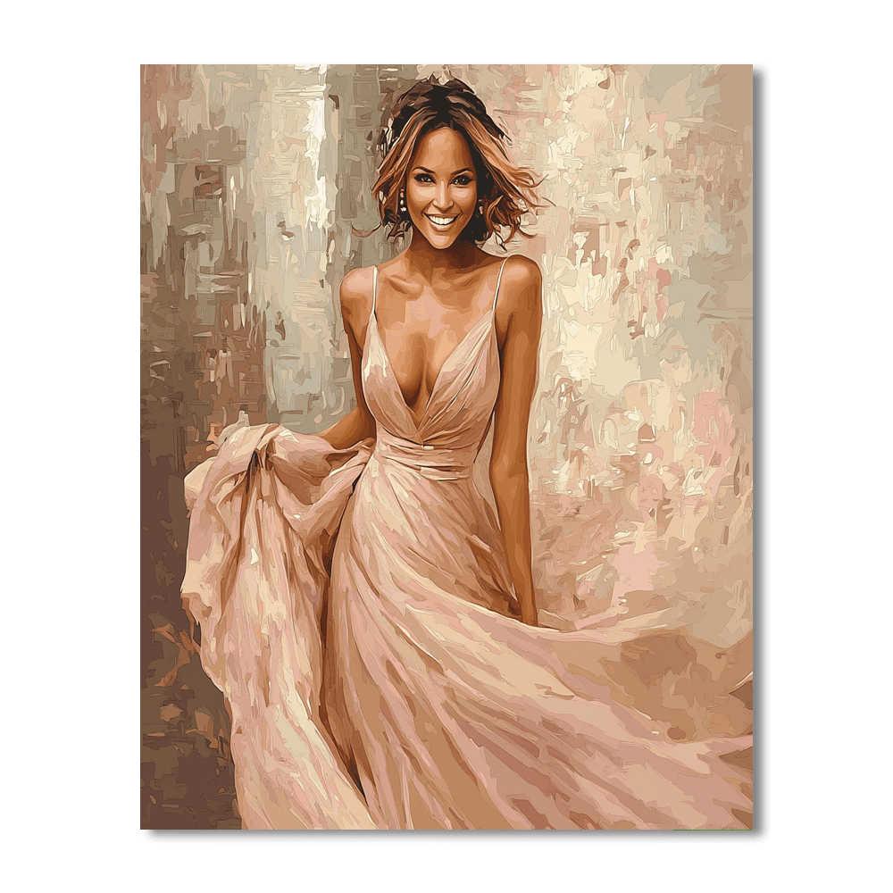 Halle Berry: Radiance And Resilience Painting Number Kit
