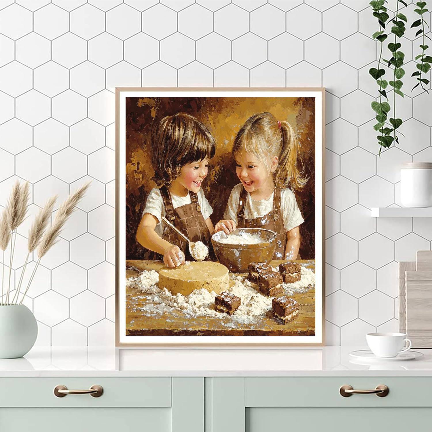 Laughter In The Kitchen Paint By Number