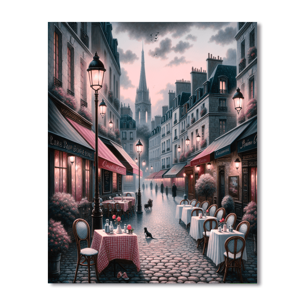 Parisian Dream Paint By Numbers Art