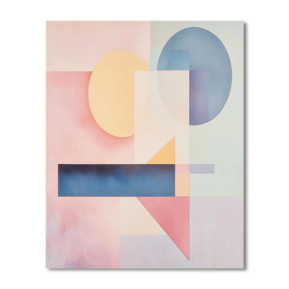 Kazimir Malevich Inspired Spatial Dreams  Numbered Painting Kits