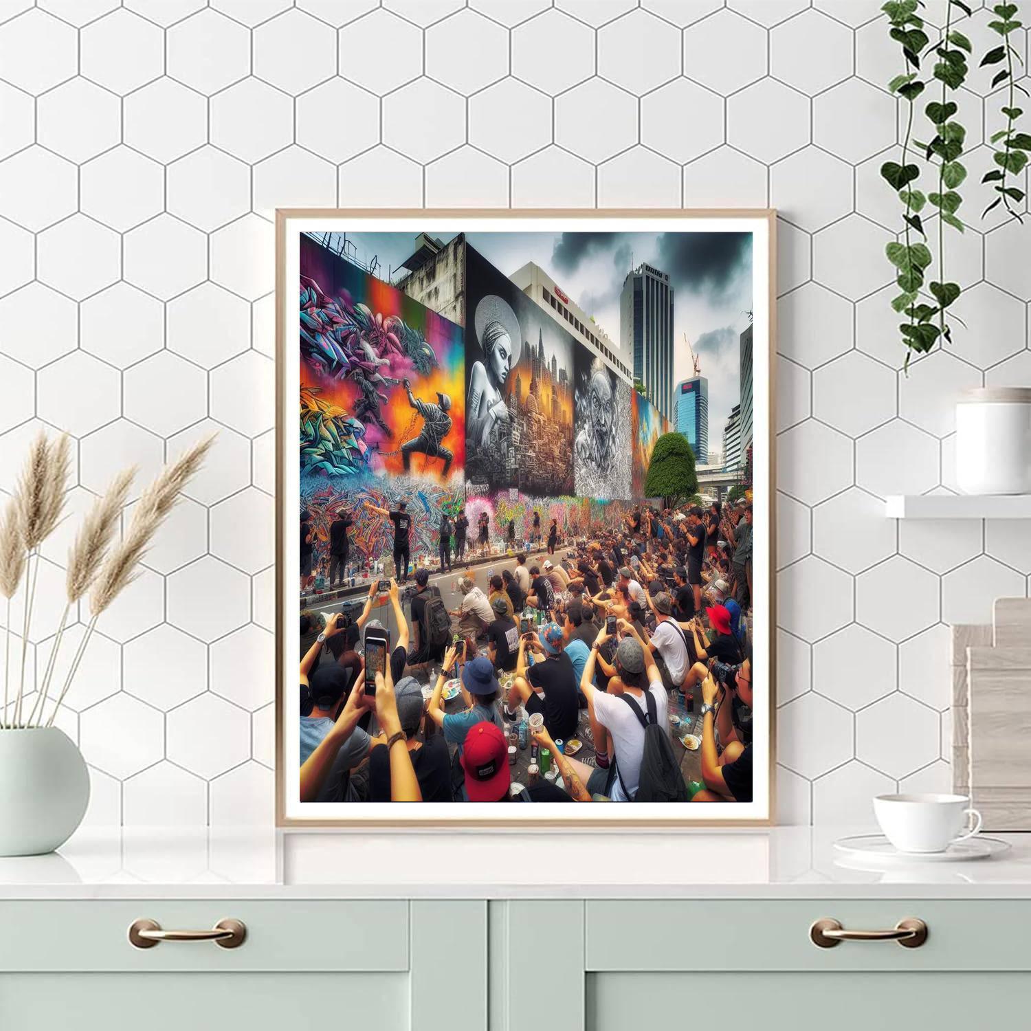 International Street Art Festival - France Numbered Painting Kits