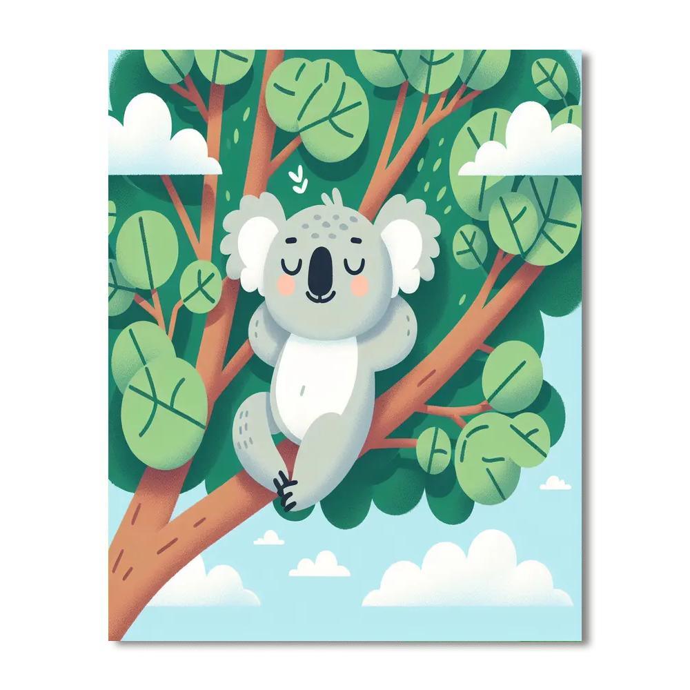 Happy Koala Dreamland Paint By Numbers Kits