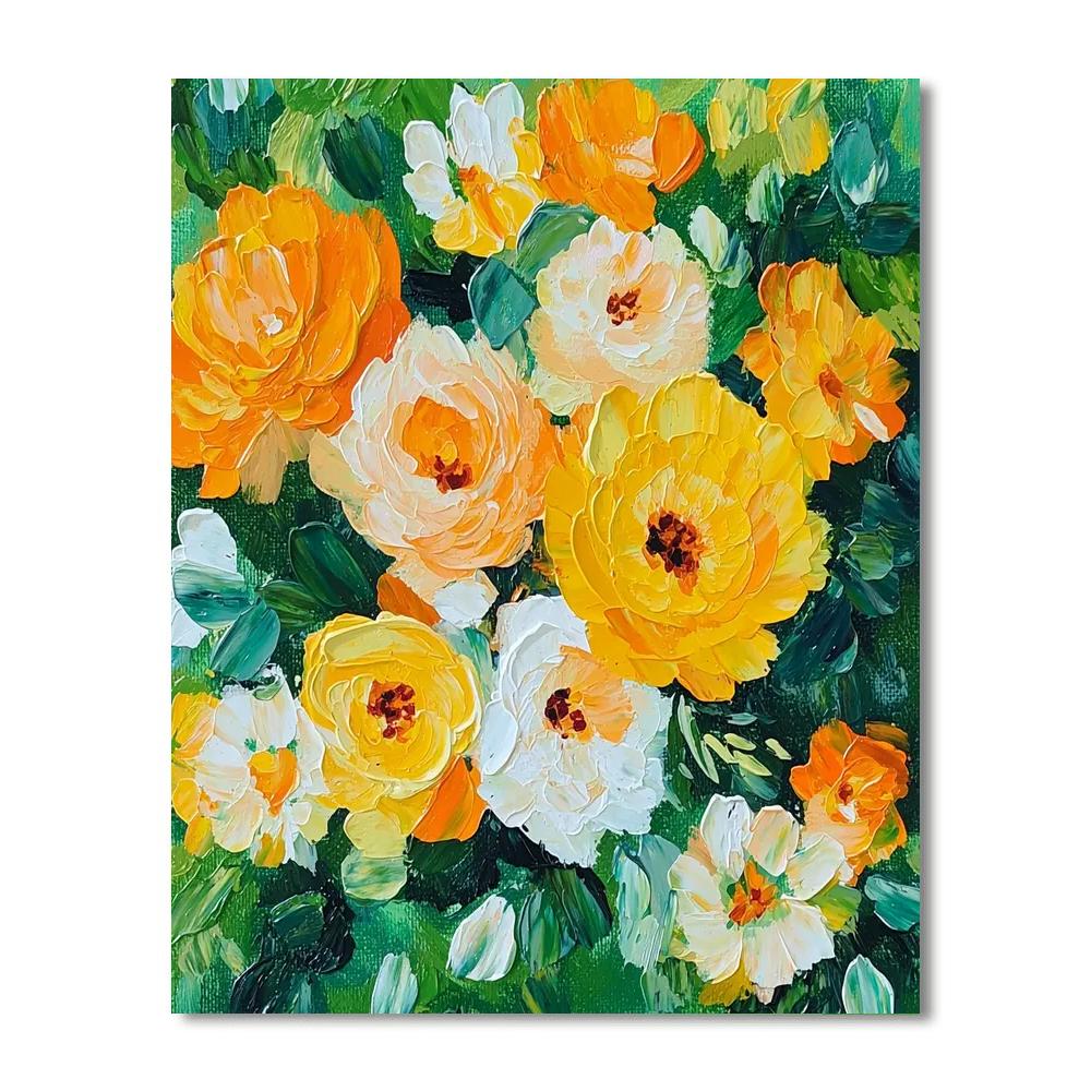 Frida Kahlo Inspired Radiance Of Spirit  Numbered Painting Kits