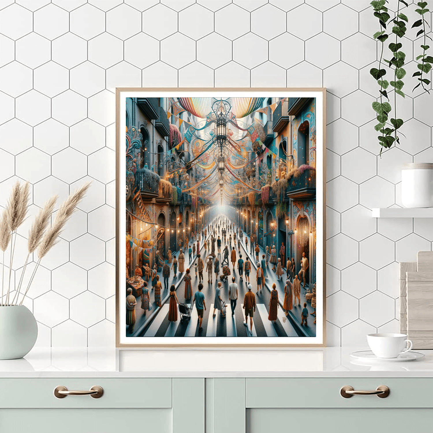 Festa Major De Gràcia - Spain Paint By Numbers Kits