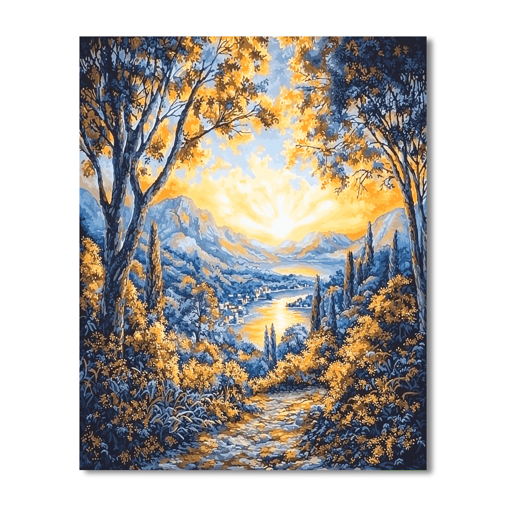 Leonardo Da Vinci Inspired Da Vinci's Renaissance Daydream  Painting By Numbers Kit