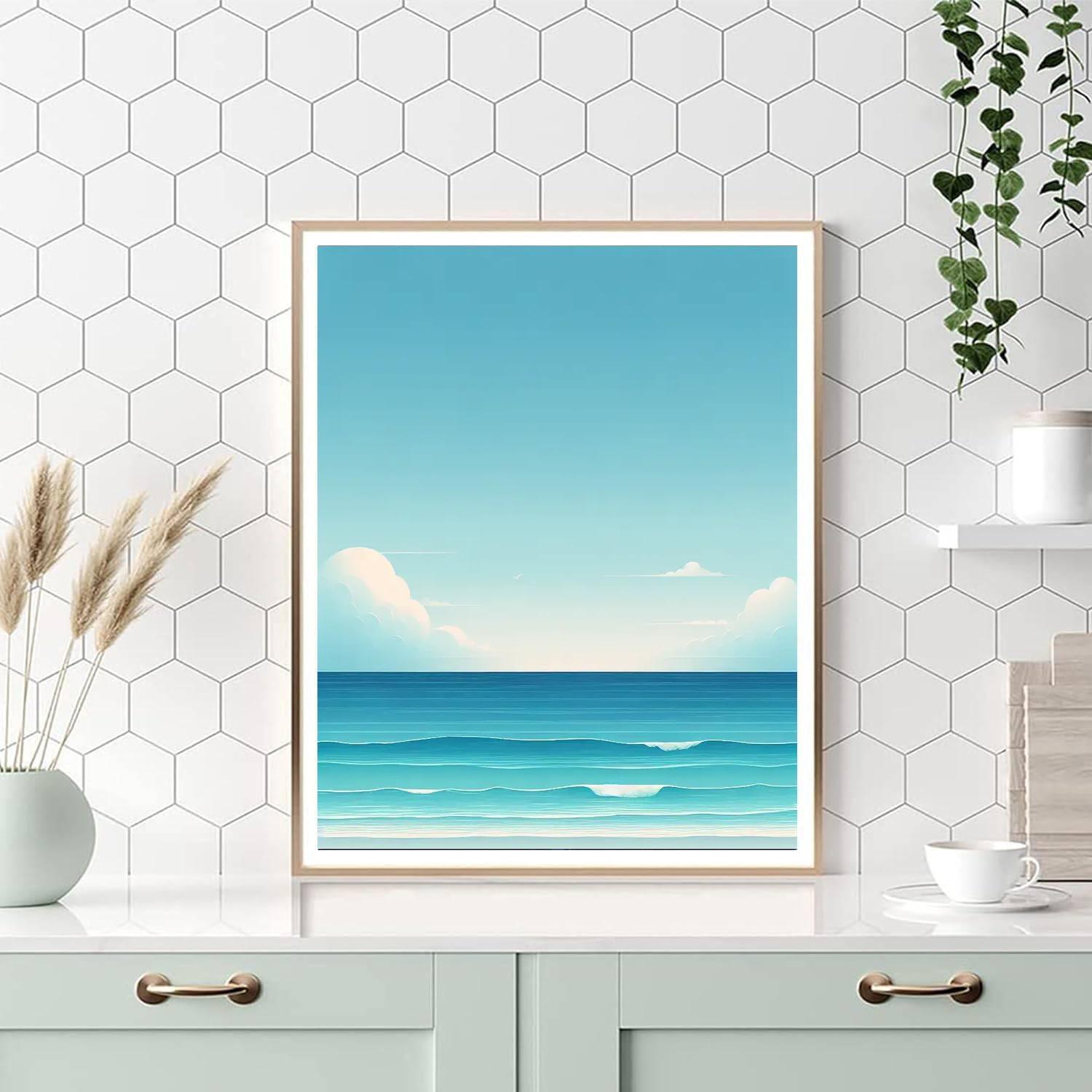 Enchanting Ocean Horizon Painting By Numbers Kit