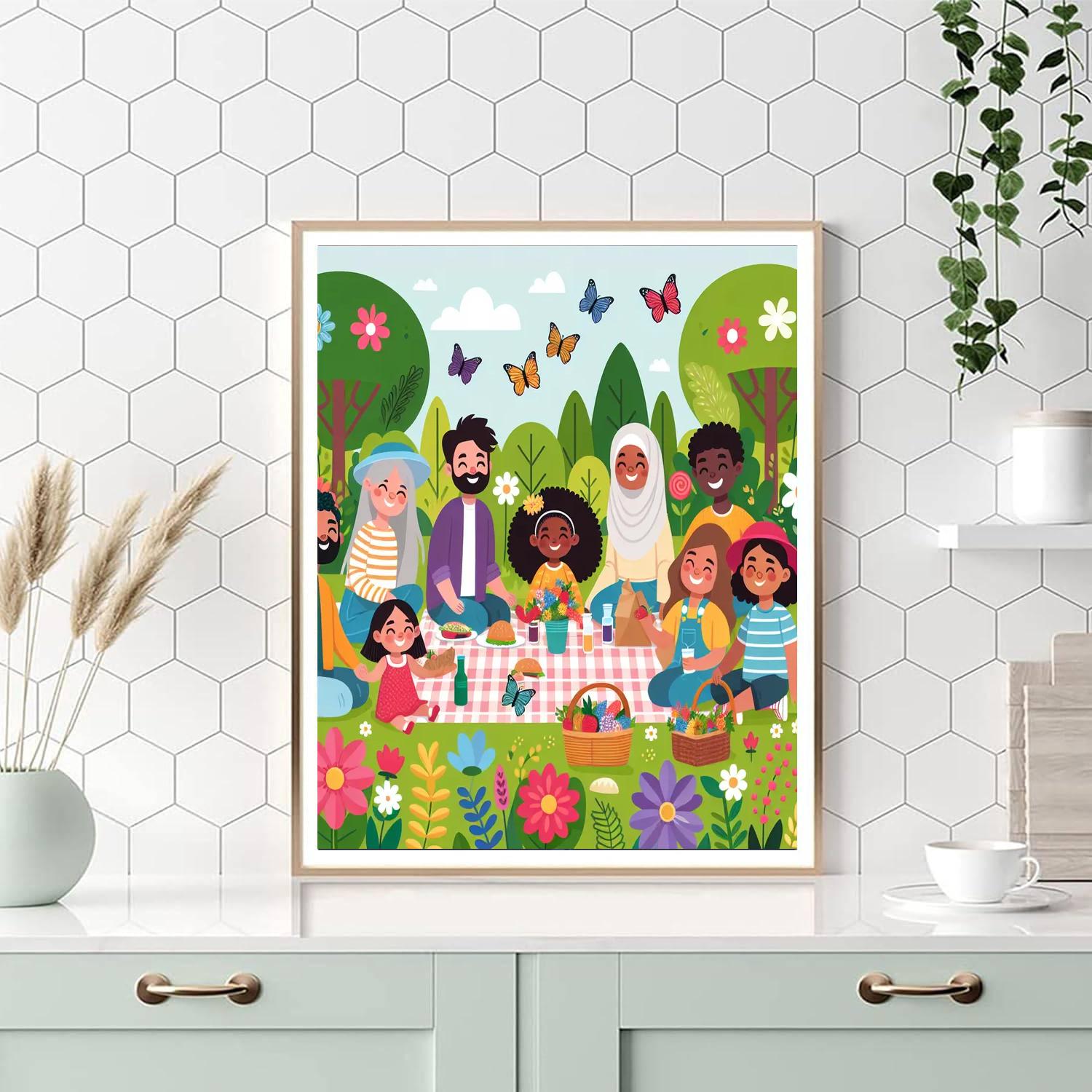 Garden Party Adventures Paint By Numbers